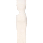 Abito lungo aderente con cut-out sul fianco VSKD05044 -V1 INSPIRED BY AKEP