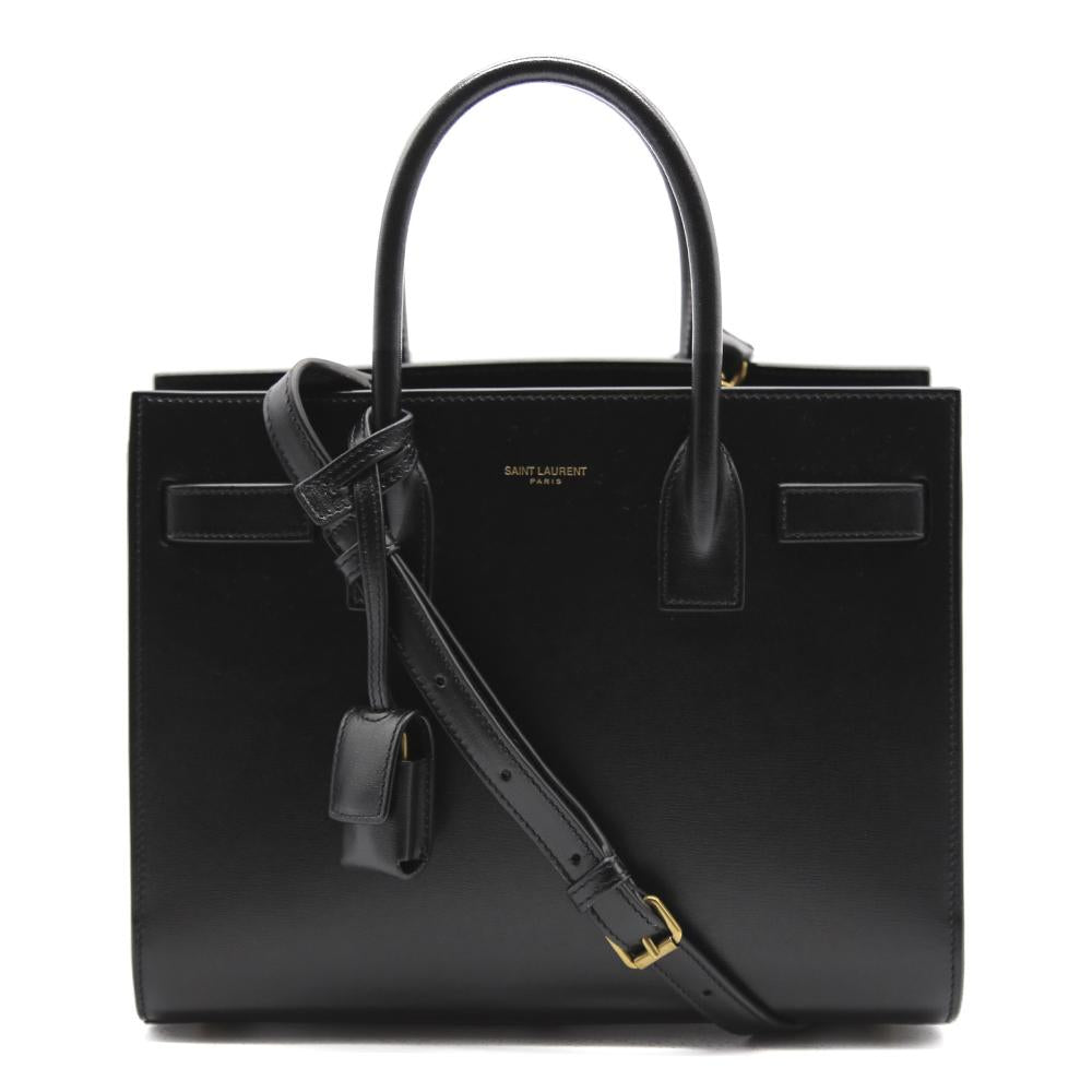 Borsa Sac de jour baby in pelle liscia 421863 02G9W1000 SAINT LAURENT
