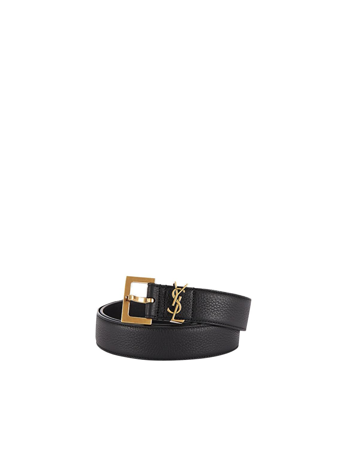 Cintura cassandre in pelle martellata 634440 DTI0W1000 SAINT LAURENT