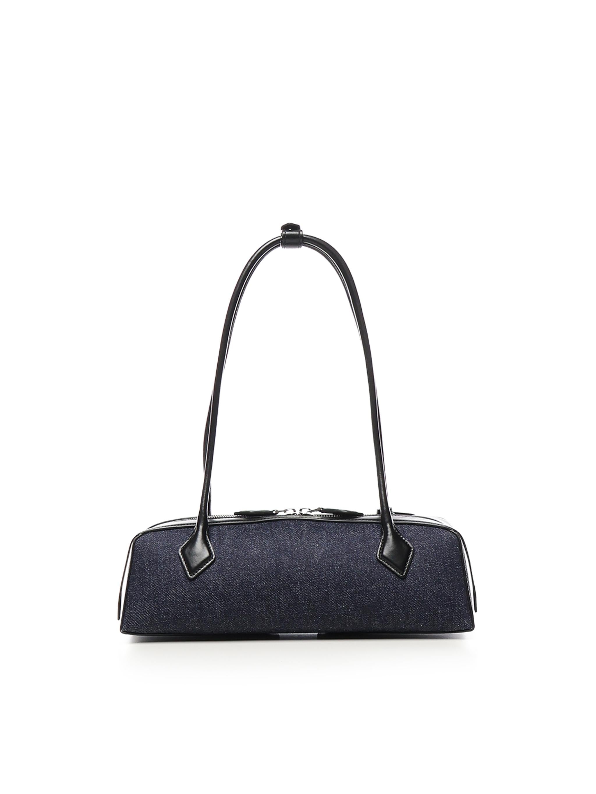 Borsa le Teckel media in denim AA1S06033CA384 516 ALAIA
