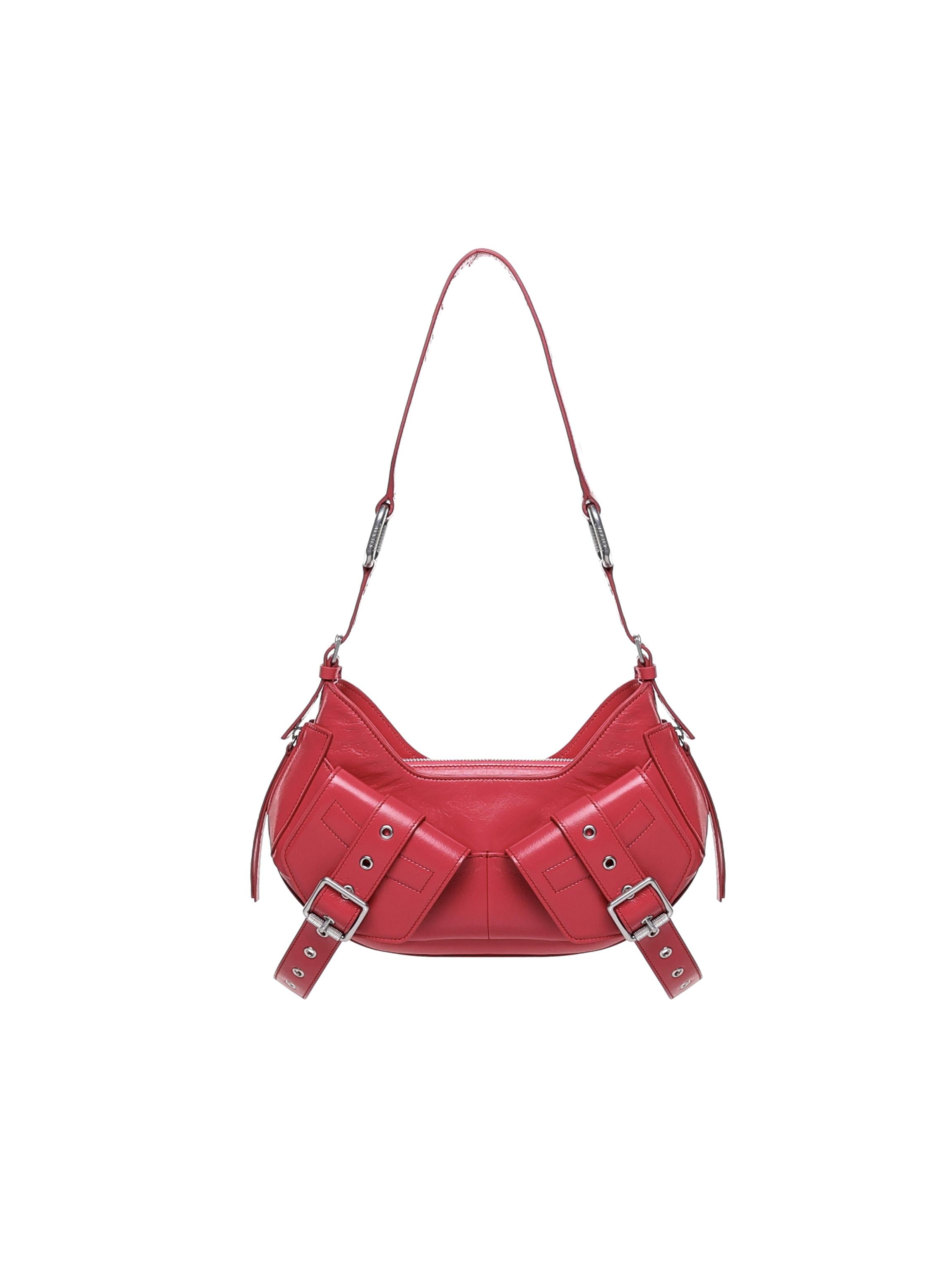Borsa a spalla Y2K.001 FBBP70001STR -CILIEGIA/NIKEL BIASIA