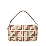 Borsa Baguette in canvas FF Jacquard 8BR600 AYDFF1TVK FENDI