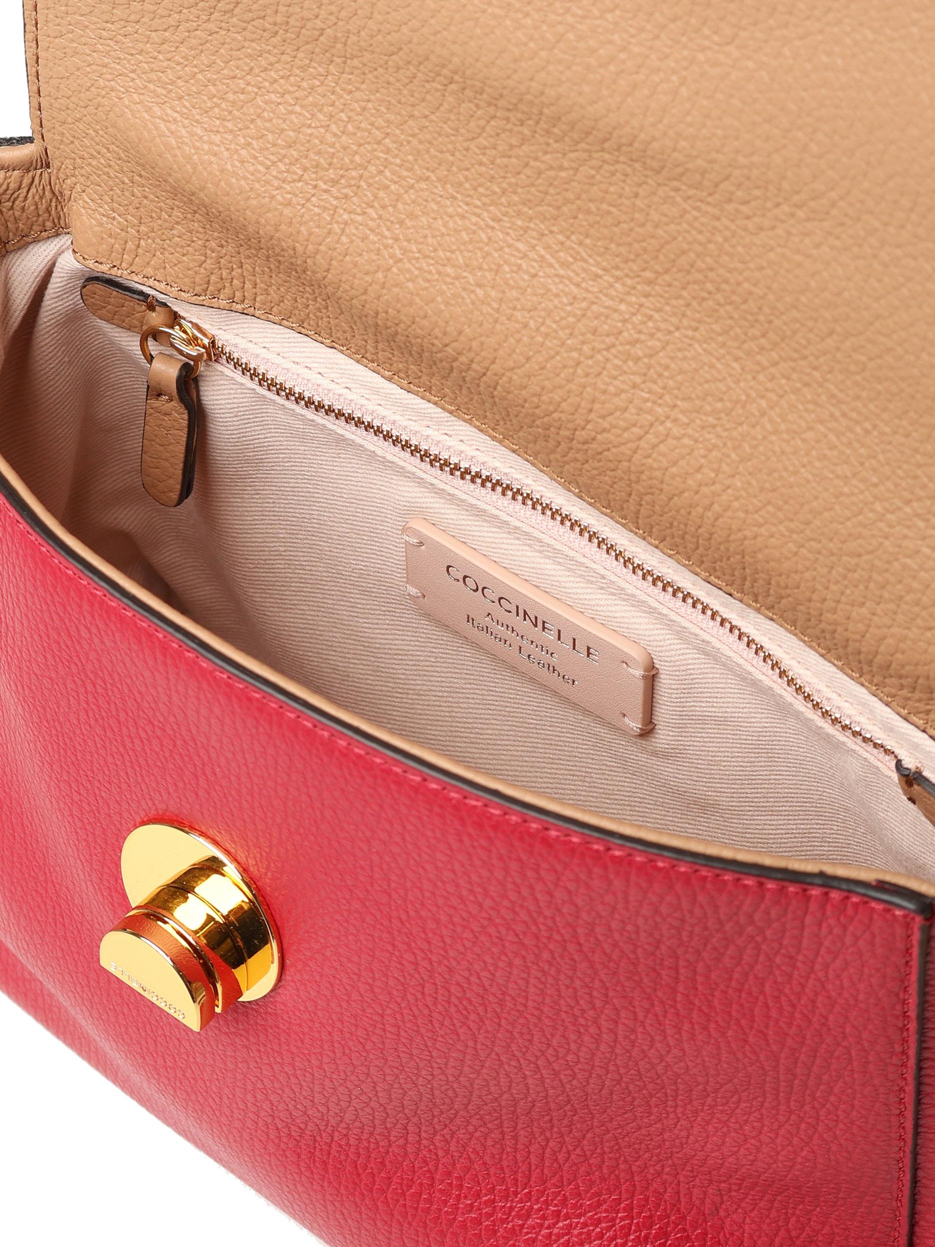 Borsa a tracolla in pelle E1MD0120721 318 COCCINELLE