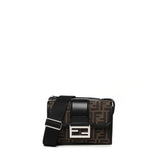 Borsa Baguette Double FF Jacquard<BR/> 7VA649 ALWKF0L3T FENDI