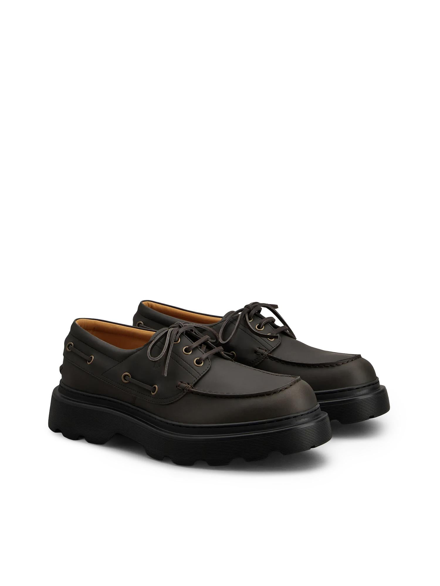 Scarpa da barca in pelle XXM24L0JP00UFS S808 TOD'S