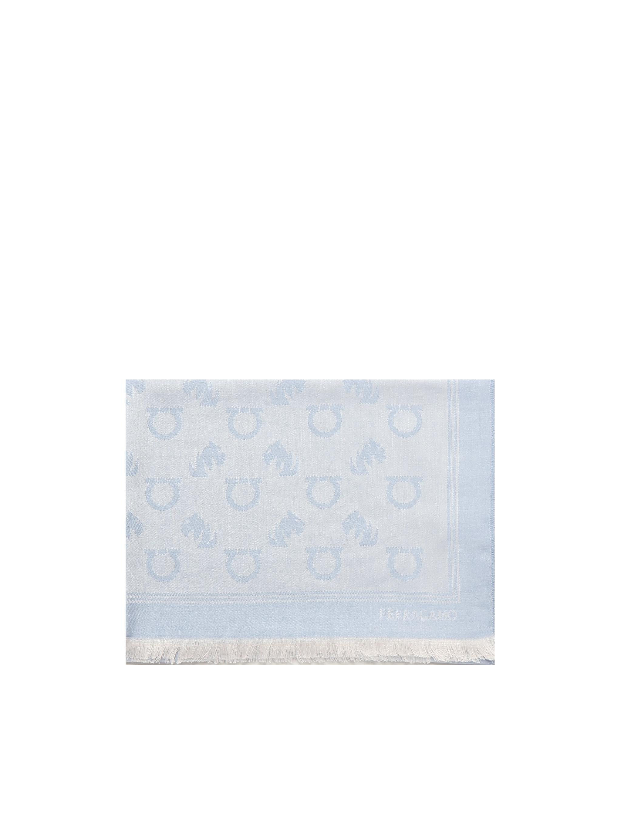Stola jacquard Gancini Monogram 520141 785237001 FERRAGAMO