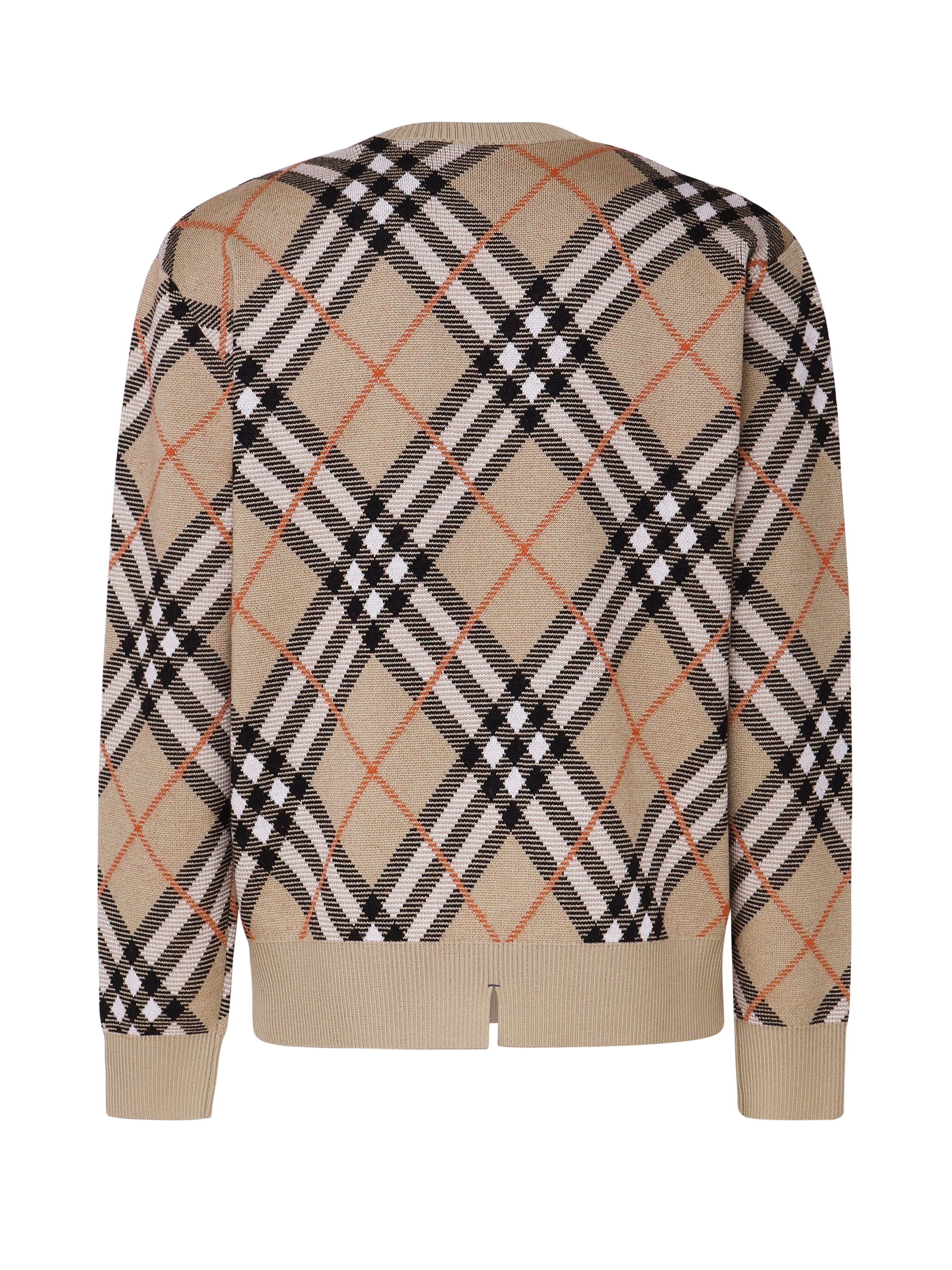 Maglioncino in lana Vintage check 8093497 B9368 BURBERRY
