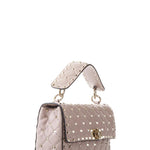 Borsa media con catena Rockstud Spike 7W2B0122 NAPP45 VALENTINO GARAVANI