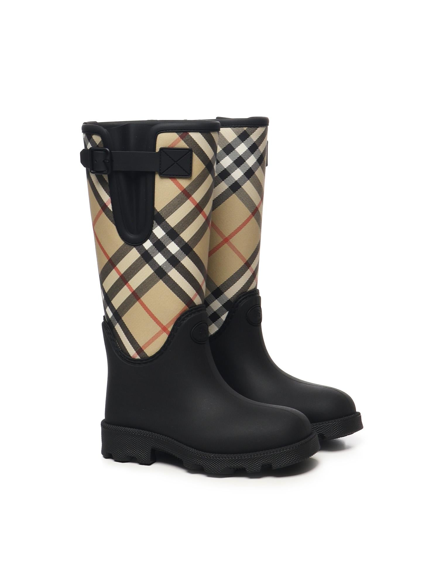 Stivali alti Marsh Stamp<BR/> 8111677 A1189 BURBERRY