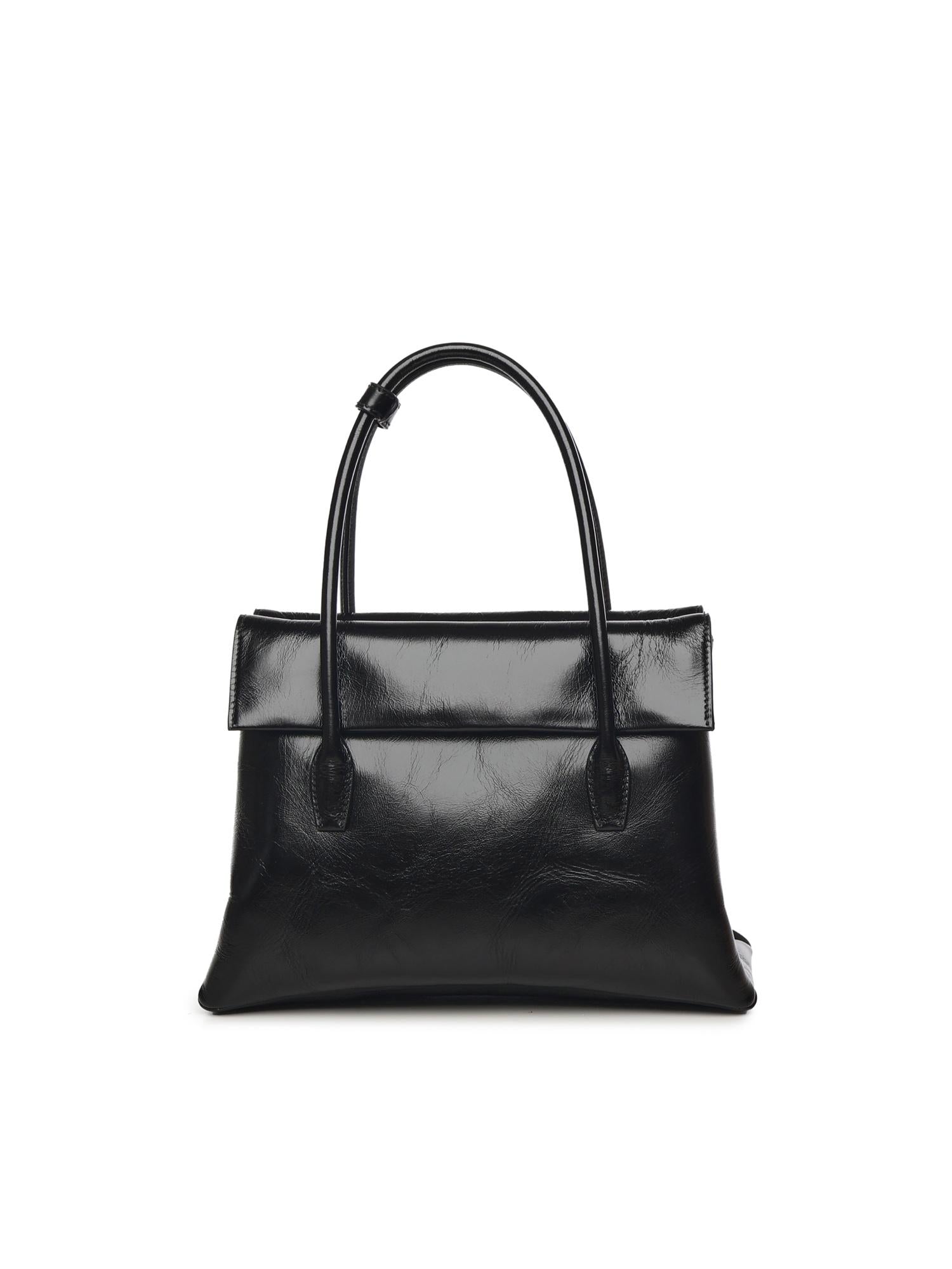 Borsa Solitaire in pelle lucida 5BA302 US0F0002 MIU MIU