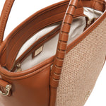 Borsa Flaminia 73BS90002 FLAMINIANATURALE/CUOIO V° 73