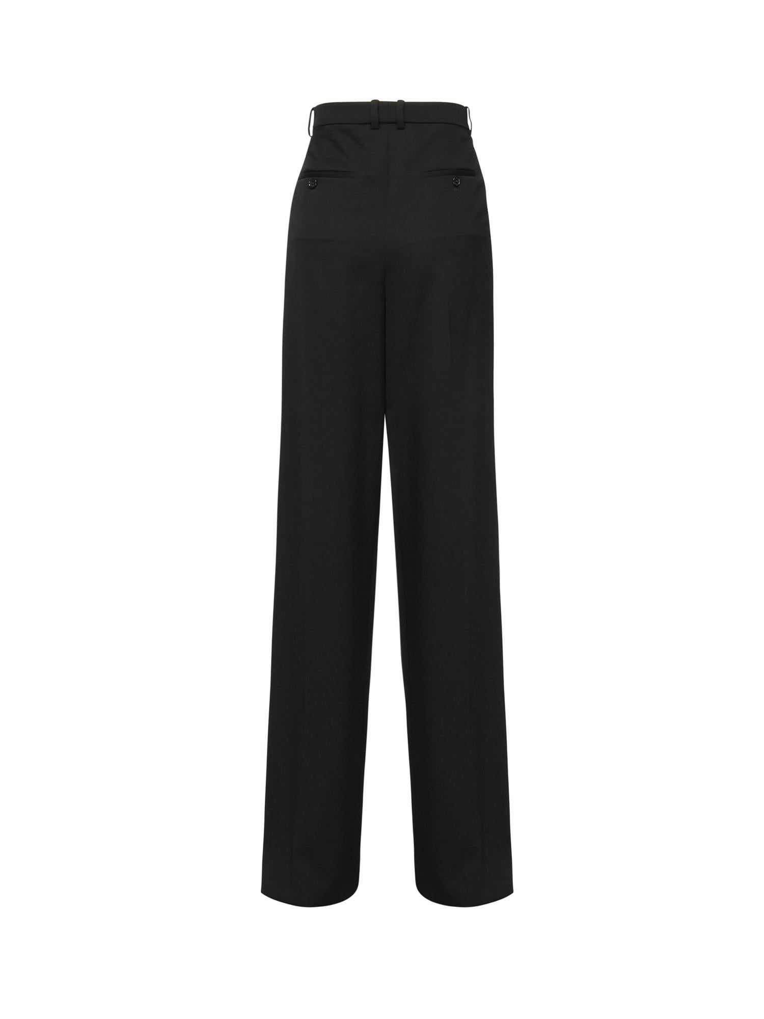 Pantaloni in grain de poudre 796875 Y7E631000 SAINT LAURENT
