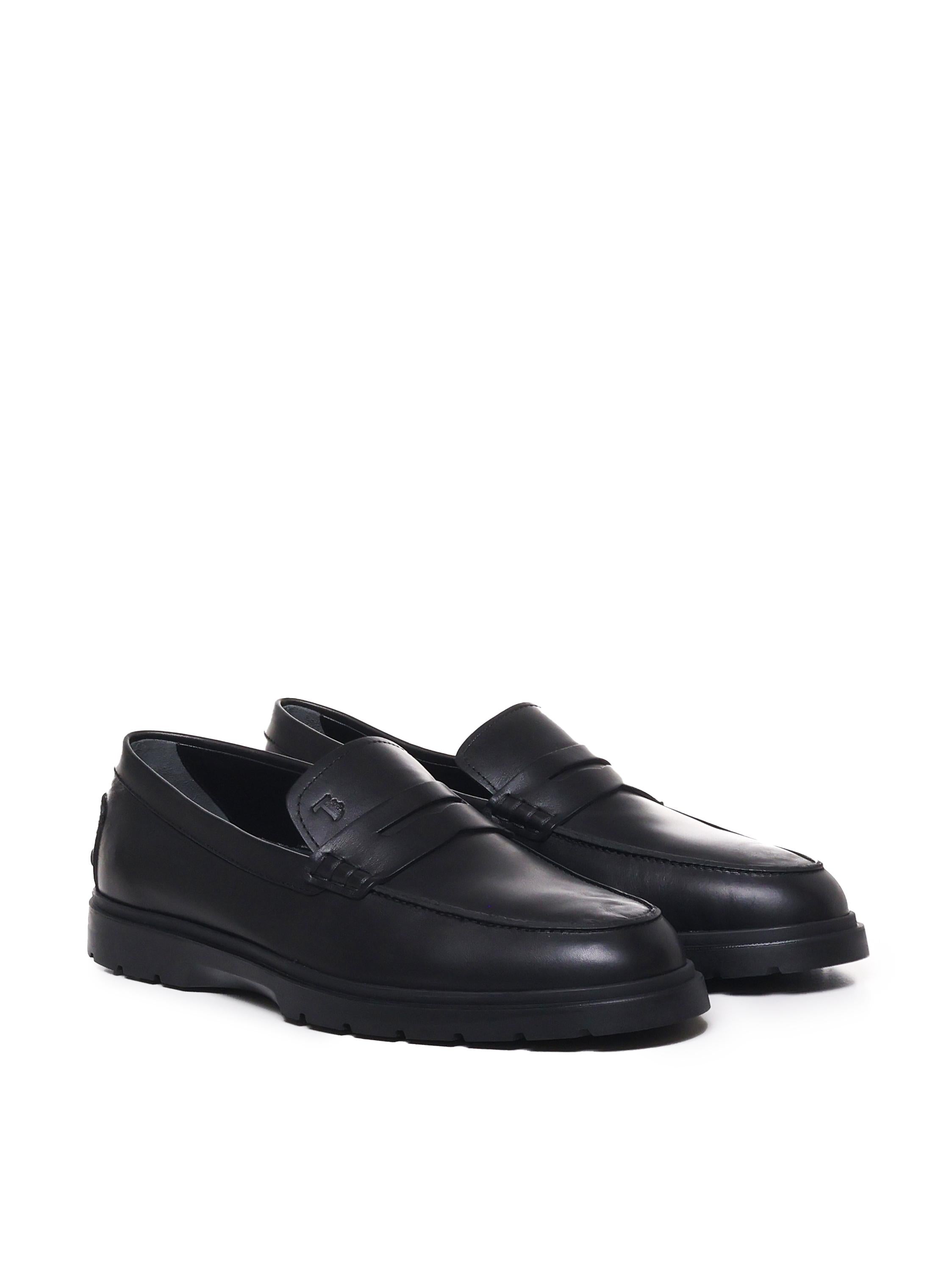 Mocassini in pelle XXM59K00010N6M B999 TOD'S