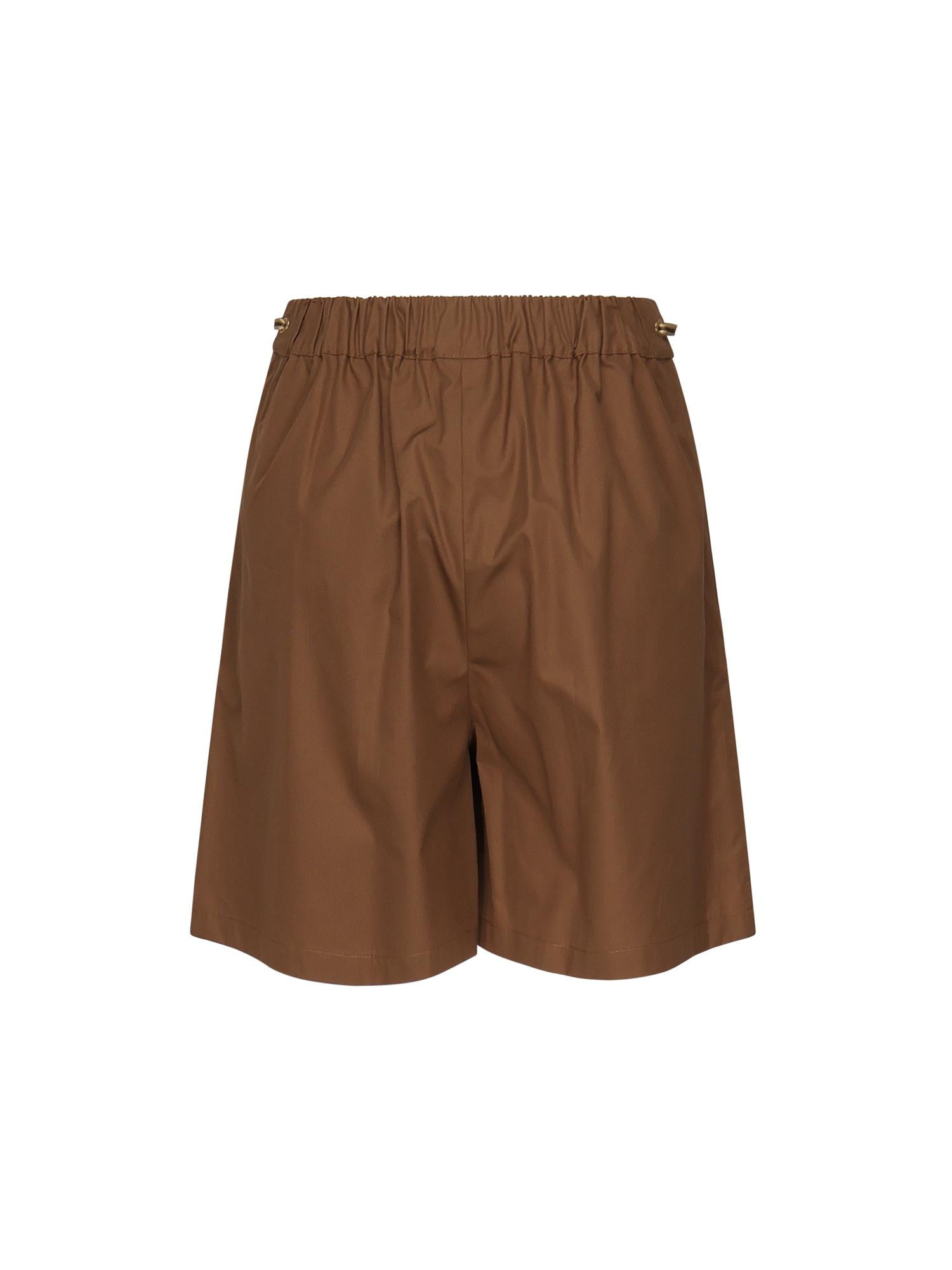 Short in popeline di cotone 2511141012600 034 MAX MARA