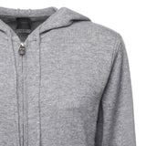 Cardigan con zip in lana e cashmere 105491 A2Q9II2 PINKO