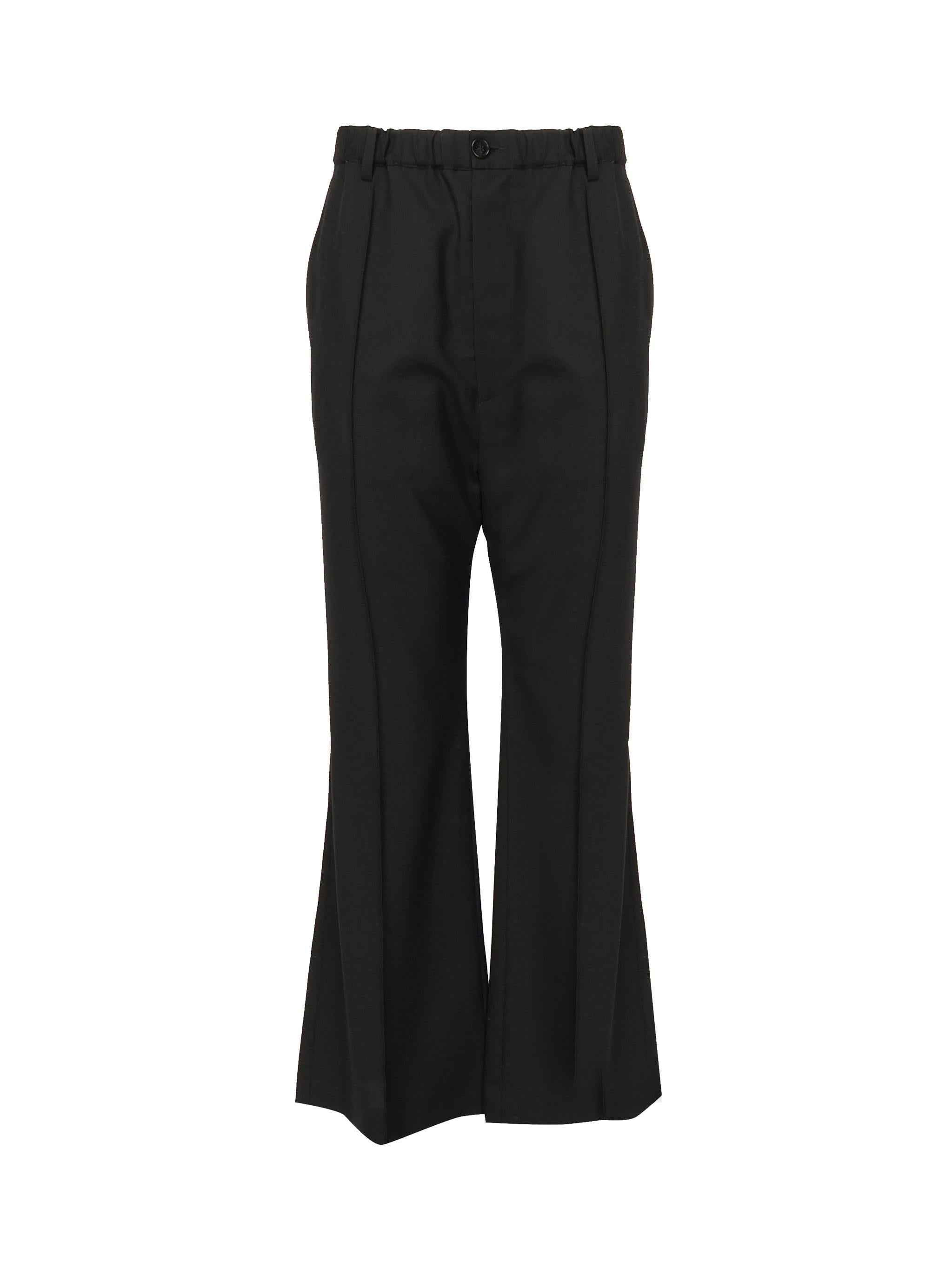 Pantaloni in lana con pieghe PUMU0313U0 TW83900N99 MARNI
