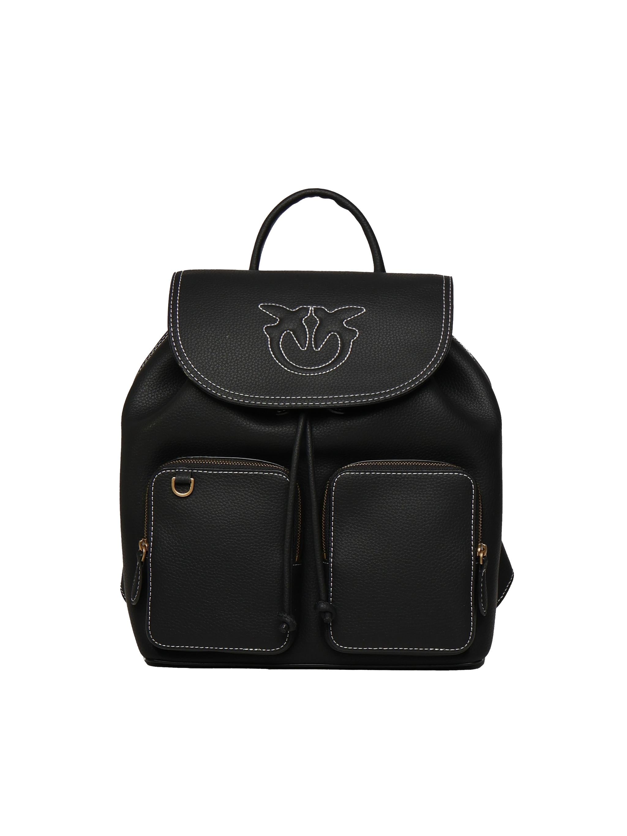 Zainetto multitasche in pelle 104351 A1LFZ99Q PINKO