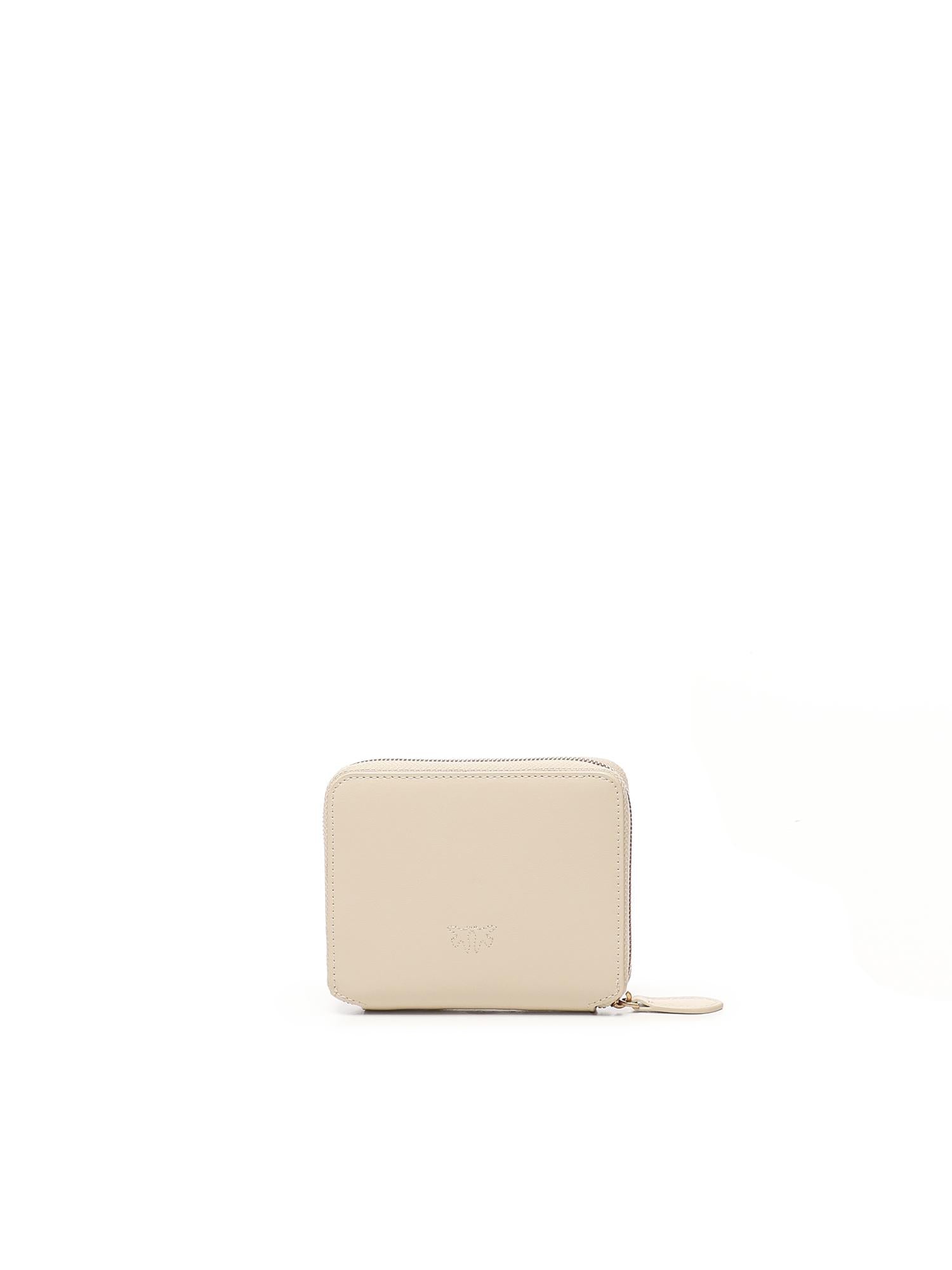 Portafoglio quadrato zip-around 100249 A0F1C50Q PINKO