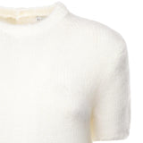 Maglia a maniche corte in misto mohair S540Y55K48 2100 LOEWE