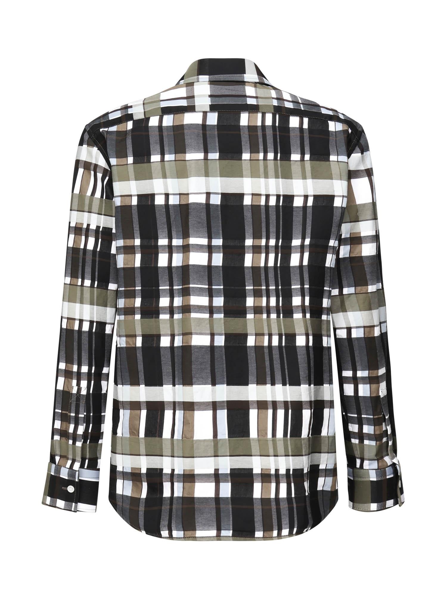 Camicia a quadri in cotone 821368 V5PN01012 BOTTEGA VENETA