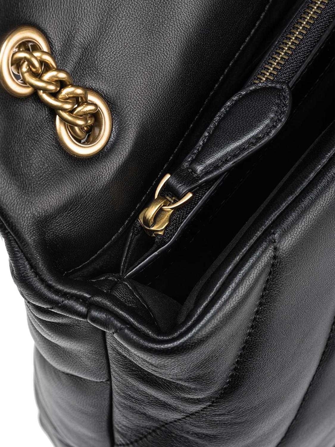 Borsa a tracolla grande Love Bag Puff 100037 A0F2Z99Q PINKO