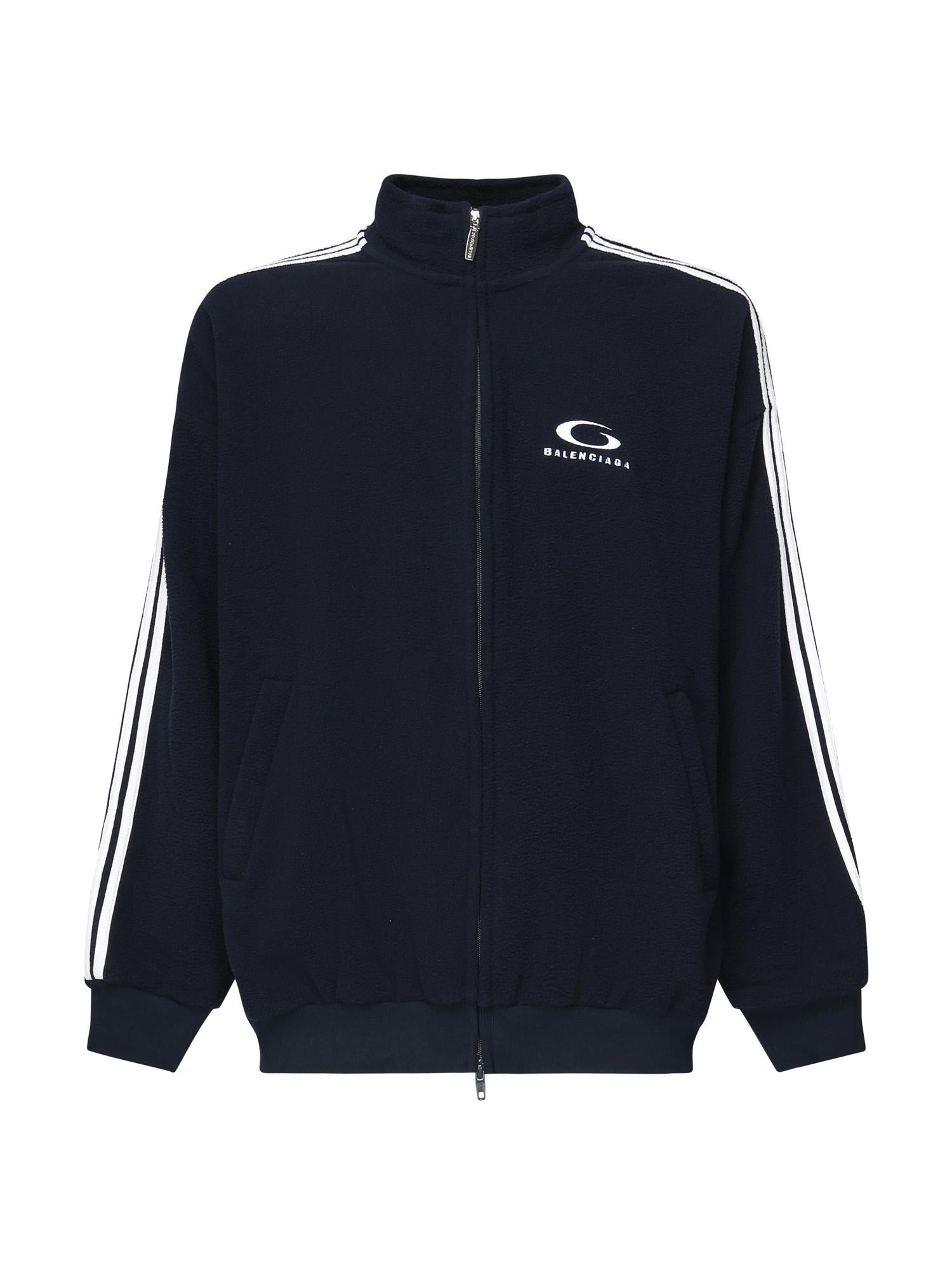 Giacca con zip loop sports icon 829406 TRVJ98502 BALENCIAGA