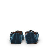 Ballerine flat in cavallino AA3A046A014 683 ALAIA