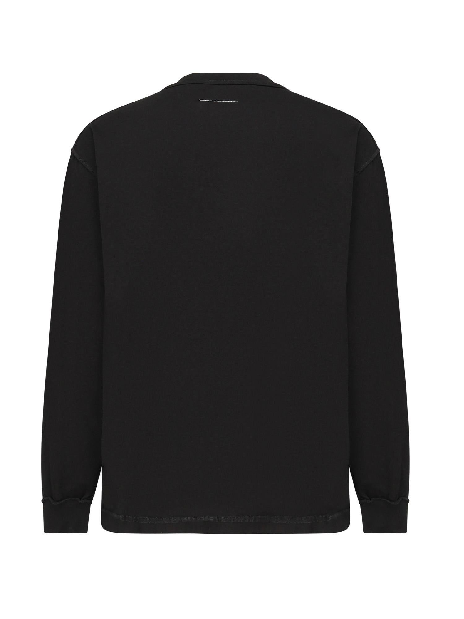 Felpa con logo SH0NH0016 M20050900 MM6 Maison Margiela