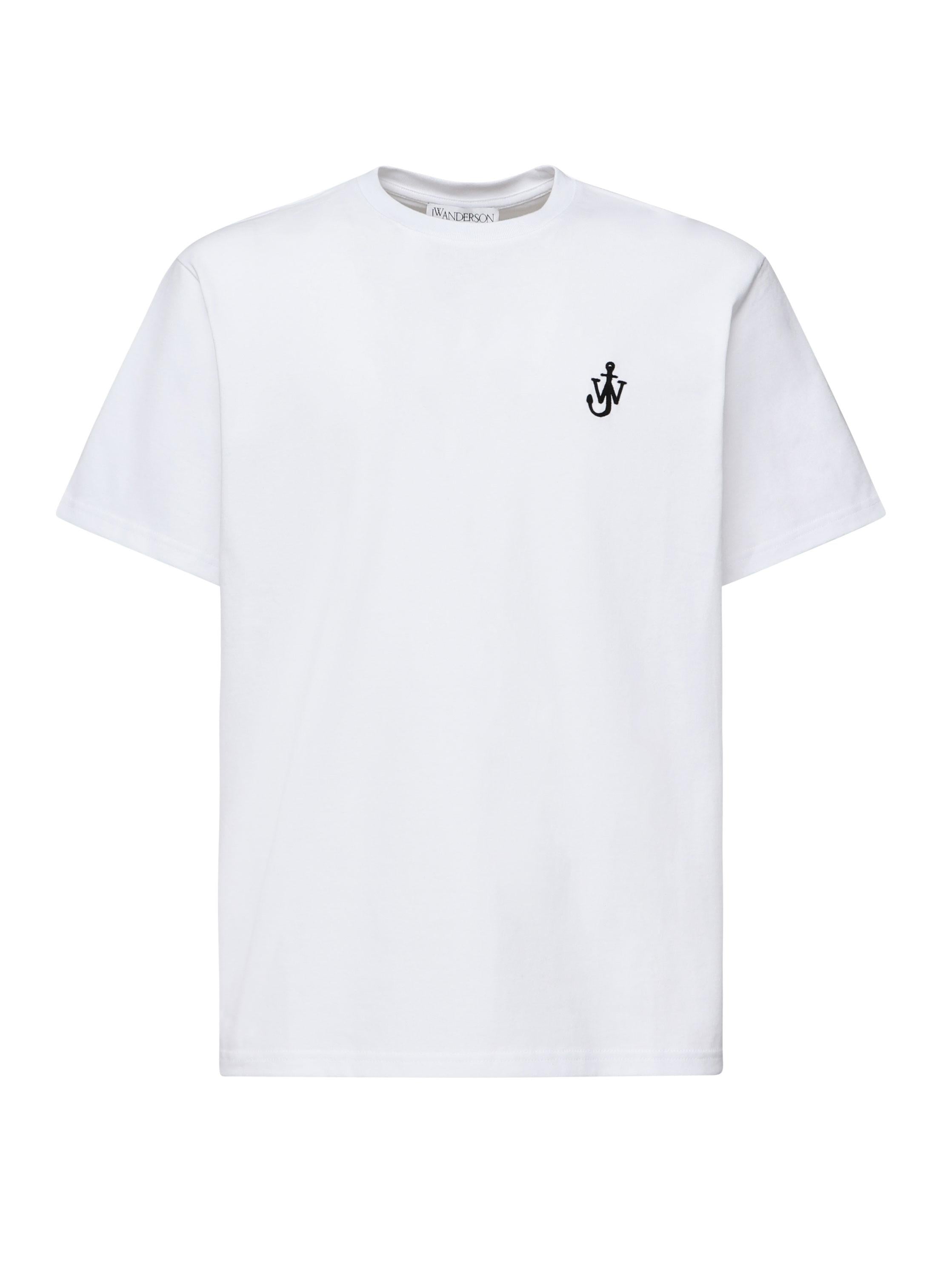 T-shirt con ricamo Anchor JT0257 PG1510001 JW ANDERSON