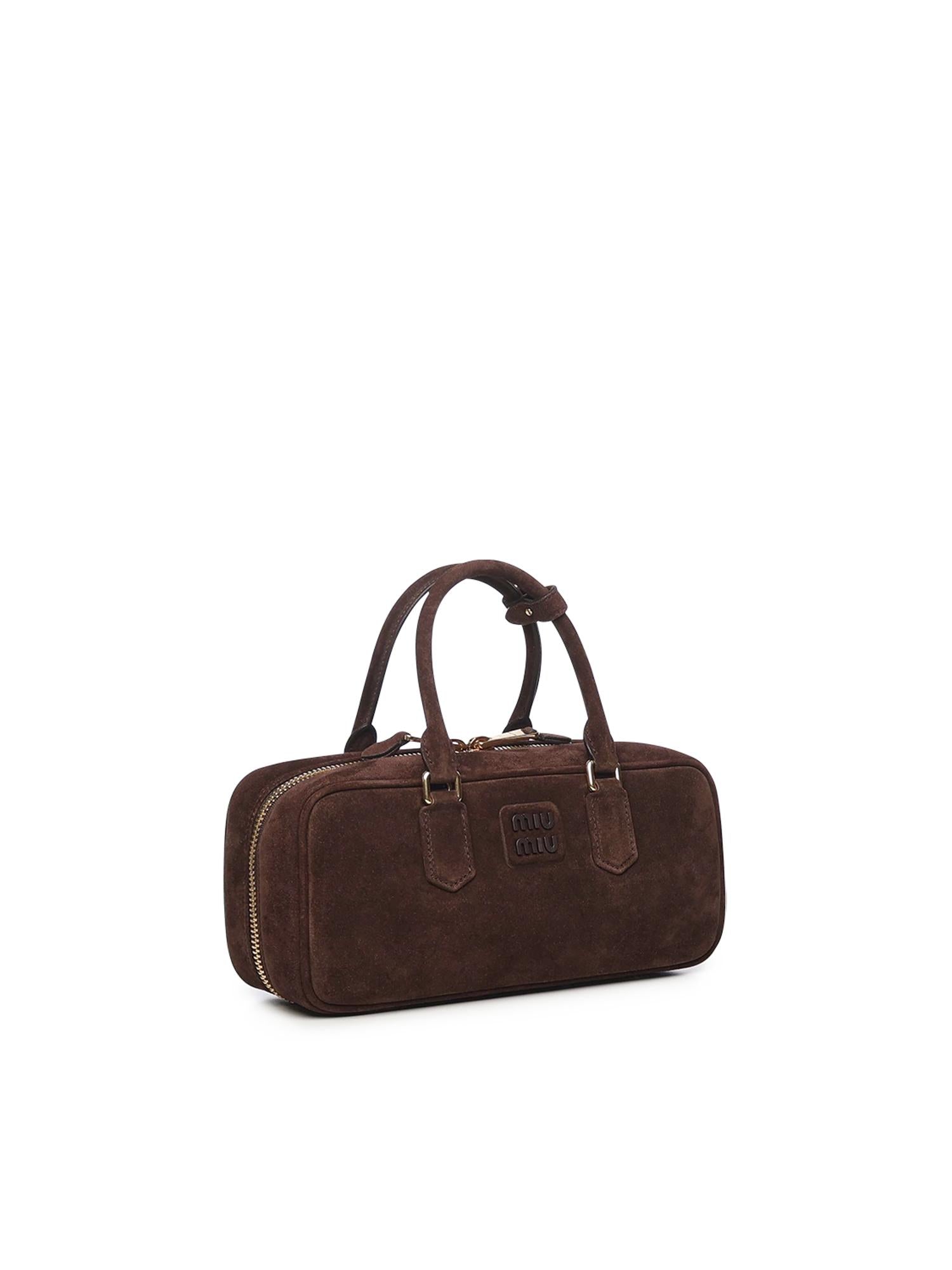 Borsa Arcadie in pelle scamosciata 5BB148 2CS4F0003 MIU MIU