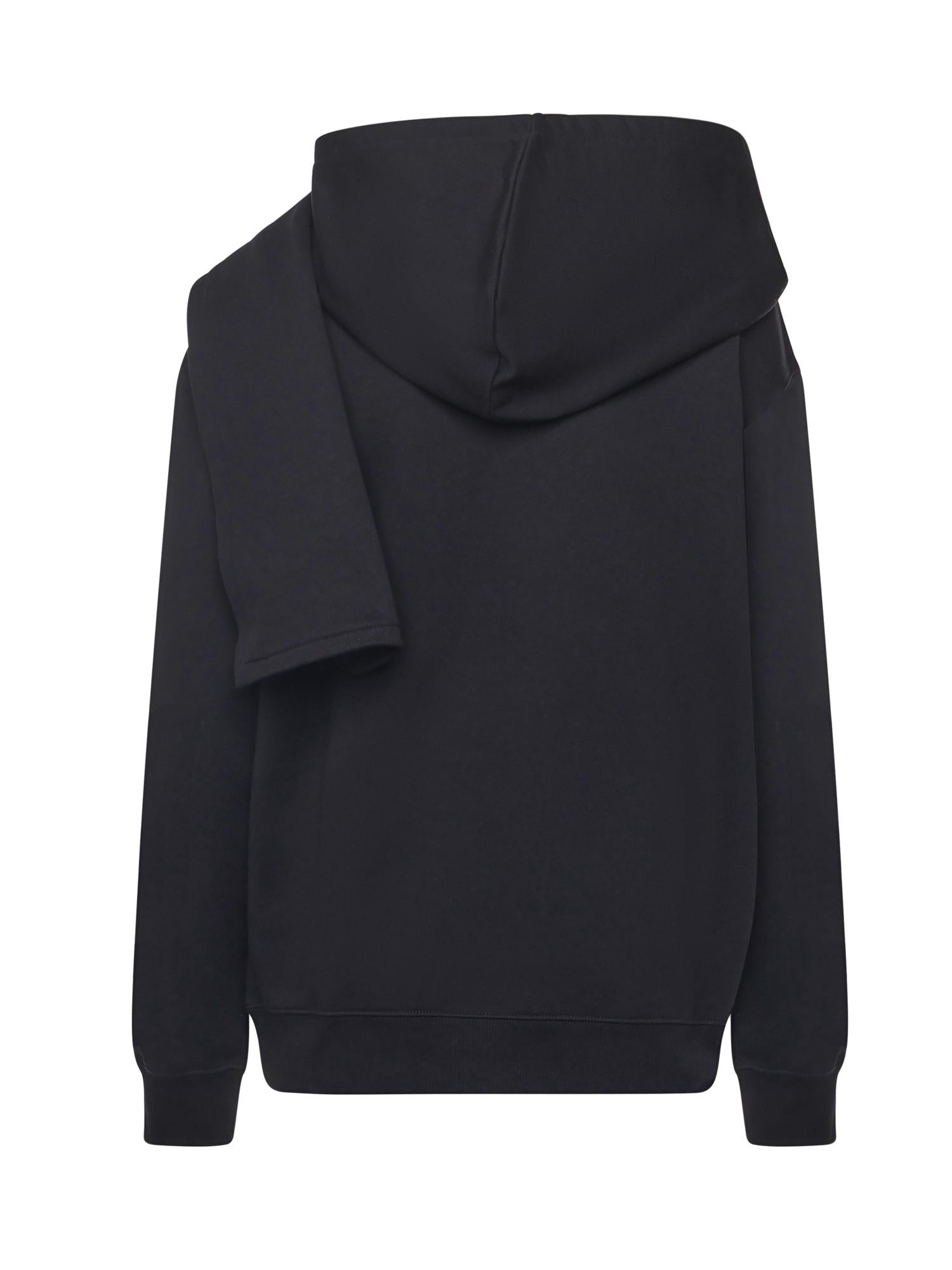Felpa con cappuccio e sciarpa 325JH0047JS0234 9999 COURREGES