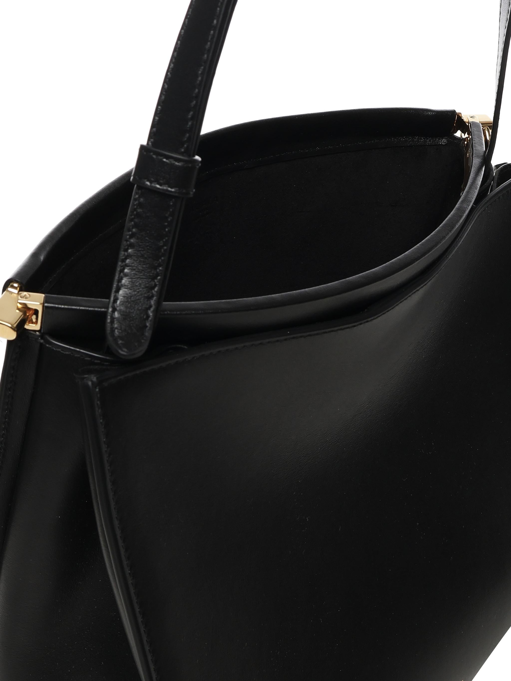 Borsa Le Click media in pelle AA1S01433CA332 999 ALAIA