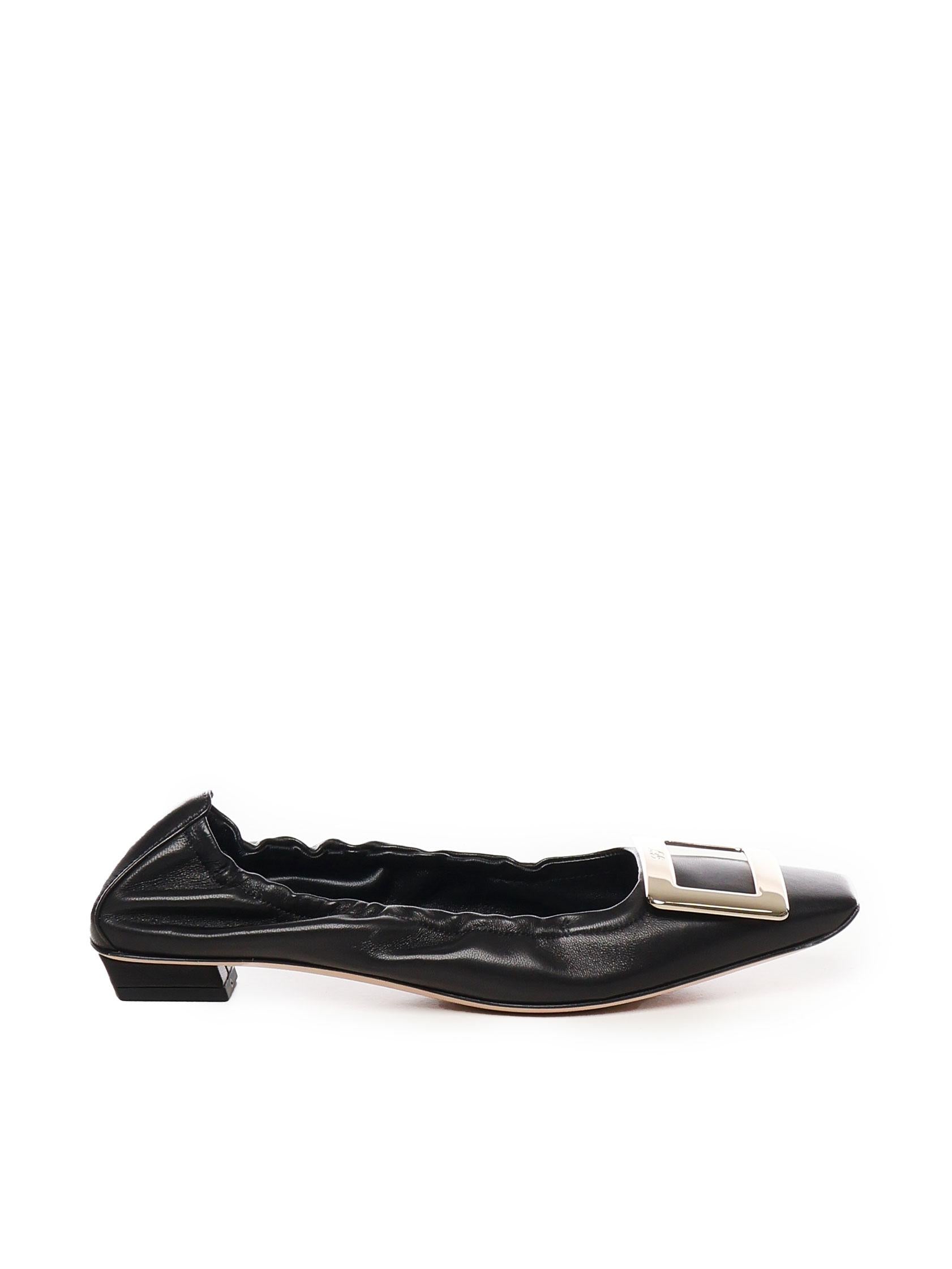 Ballerine Belle Vivier in pelle RVW7594104091T B999 ROGER VIVIER