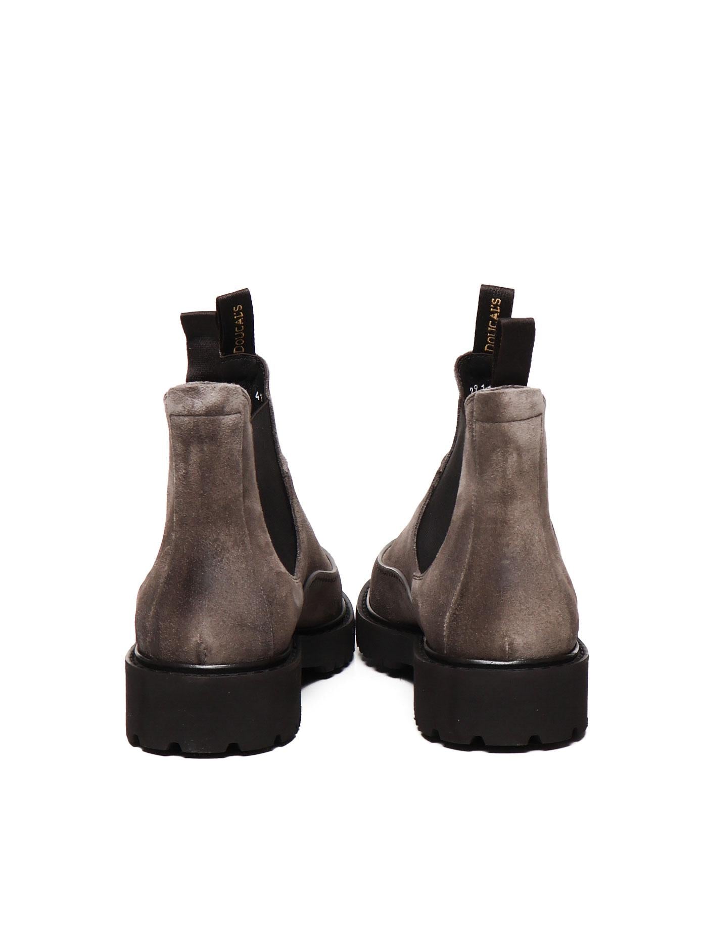 Stivaletto in suede e gomma DU2911CENTPF737 TM39 DOUCAL'S