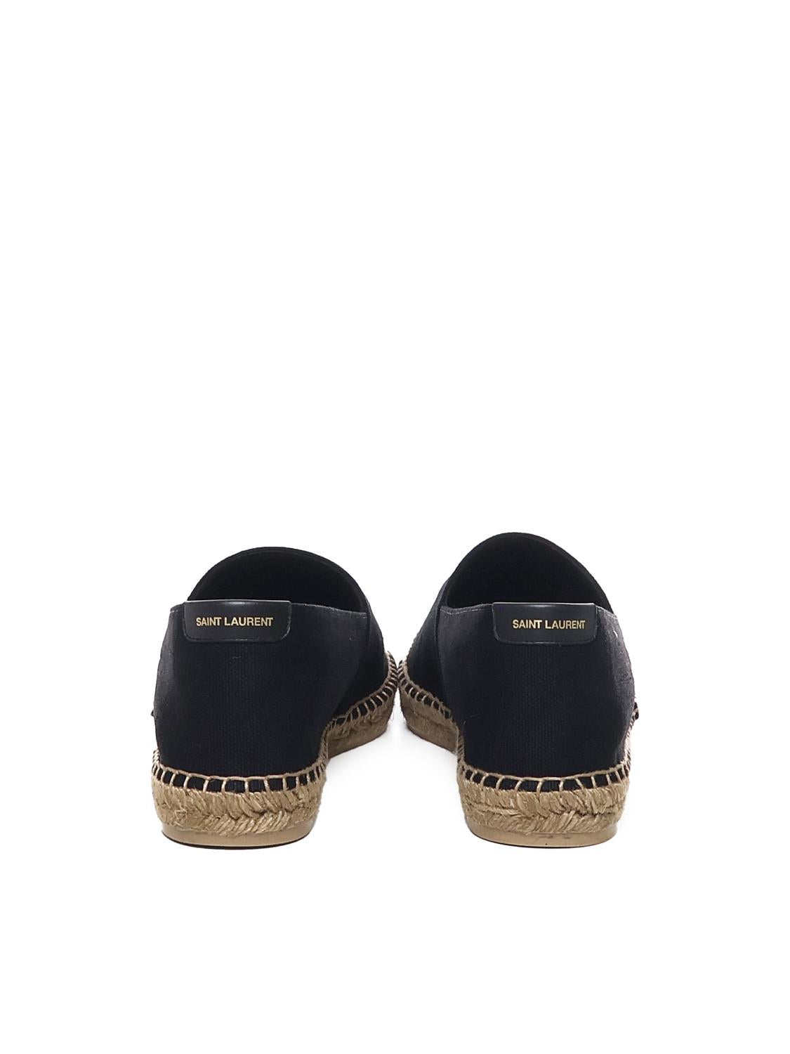 Espadrillas in tela con ricamo 605951 1P2101000 SAINT LAURENT