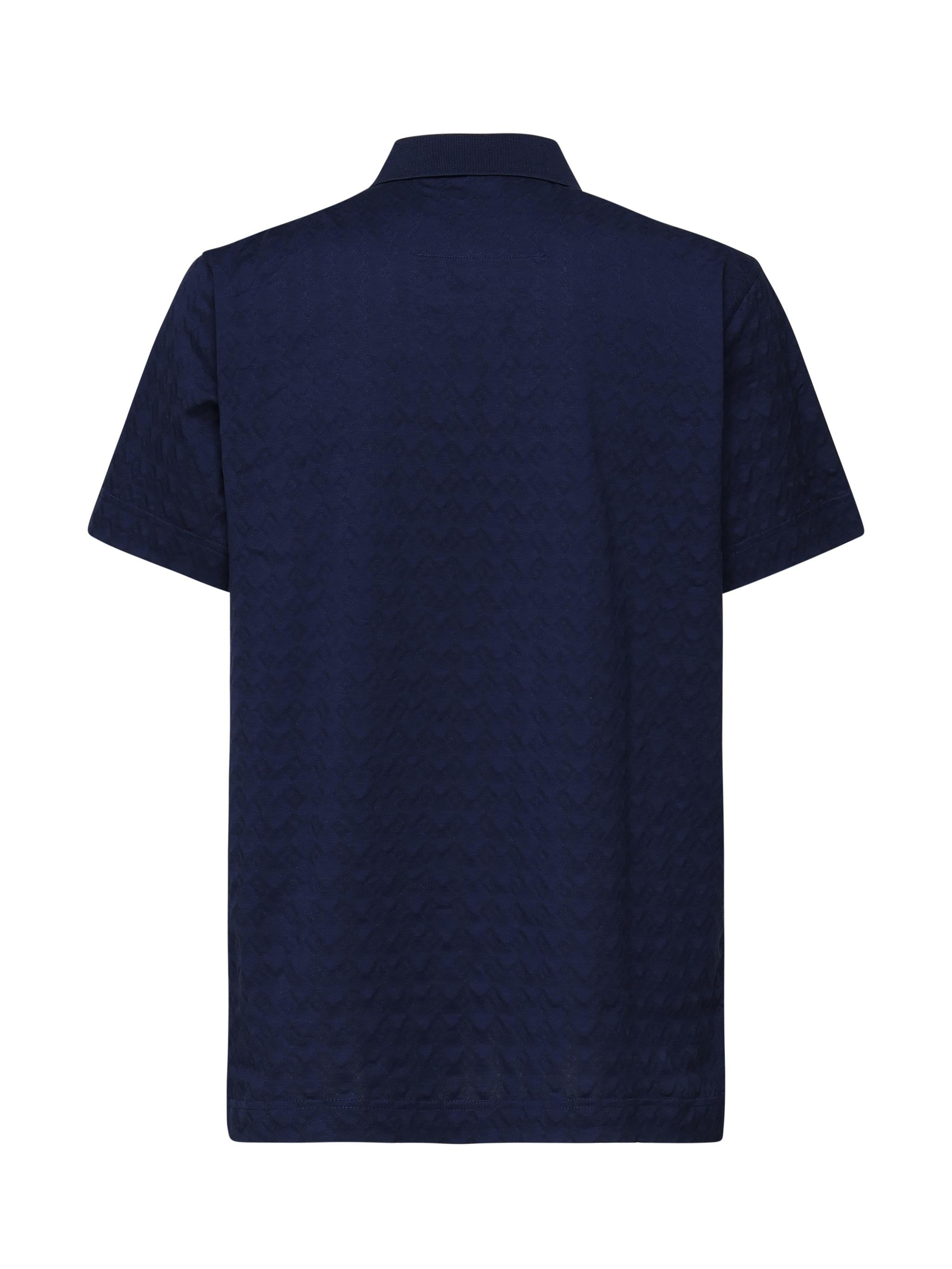 Polo con logo ricamato BM71KR3YPA 470 GIVENCHY