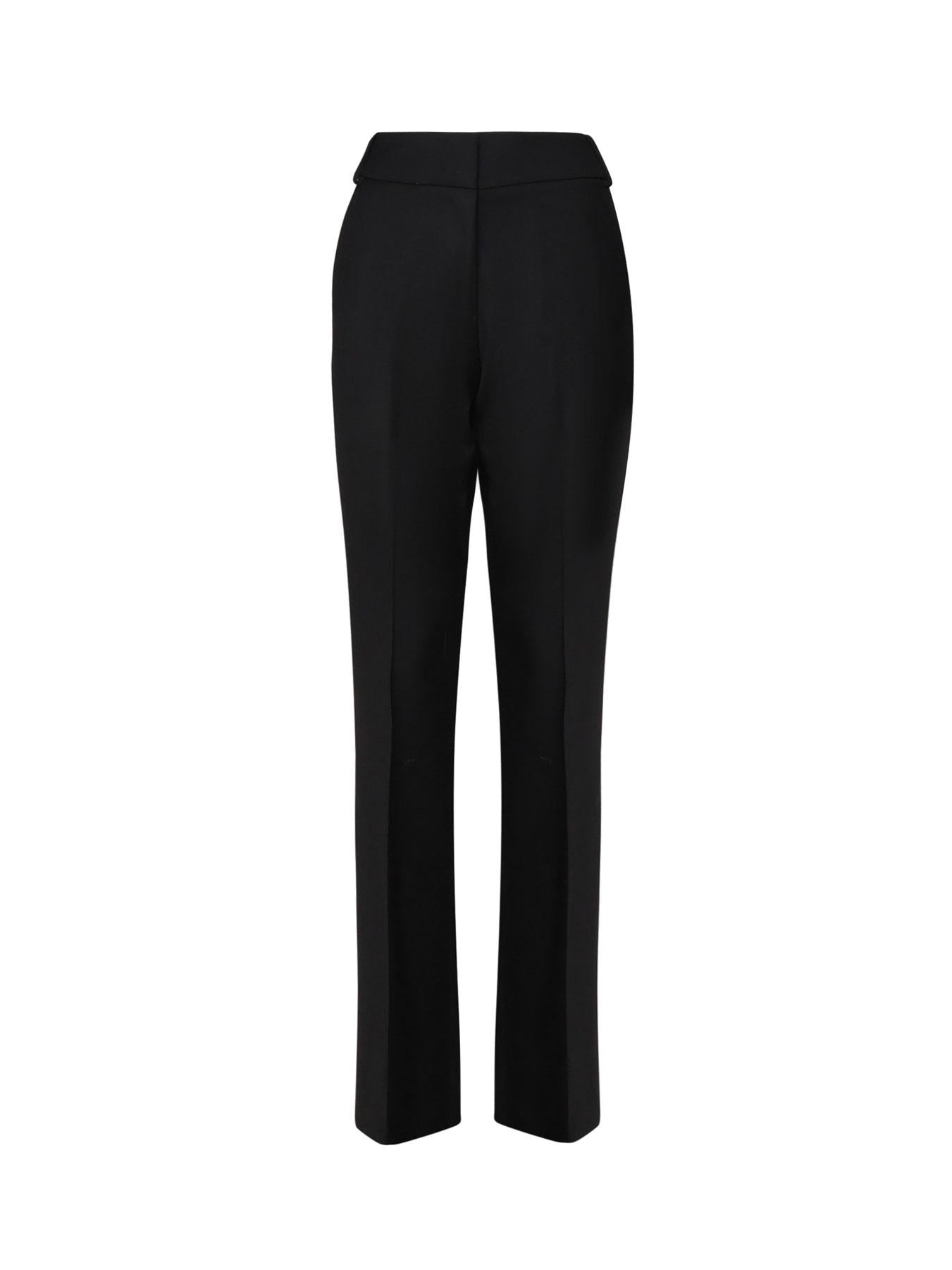Pantaloni a zampa in lana MMD4145 NERO MARIUCCIA Milano