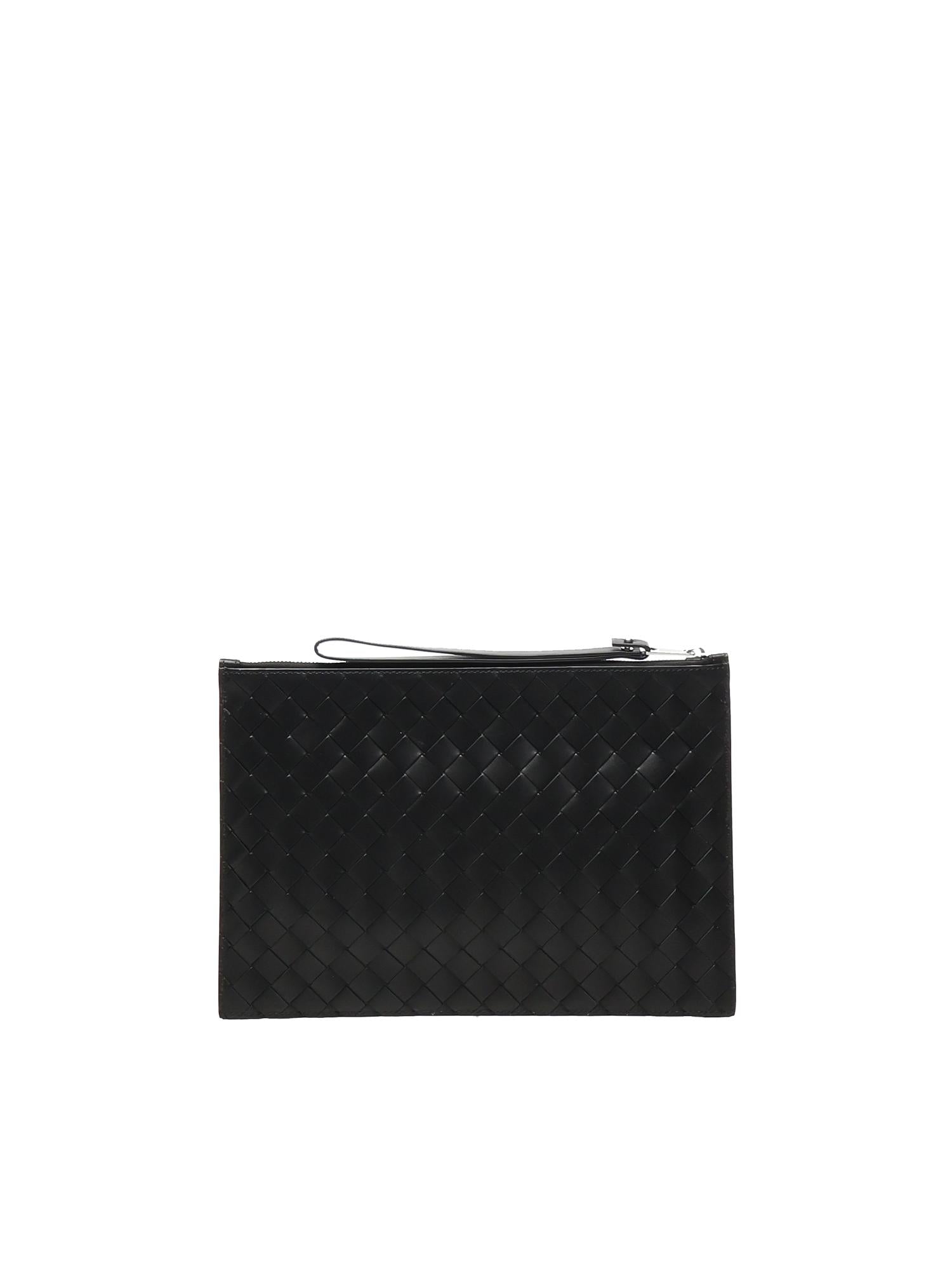 Pochette Intrecciato con zip 684509 VCPQ38803 BOTTEGA VENETA