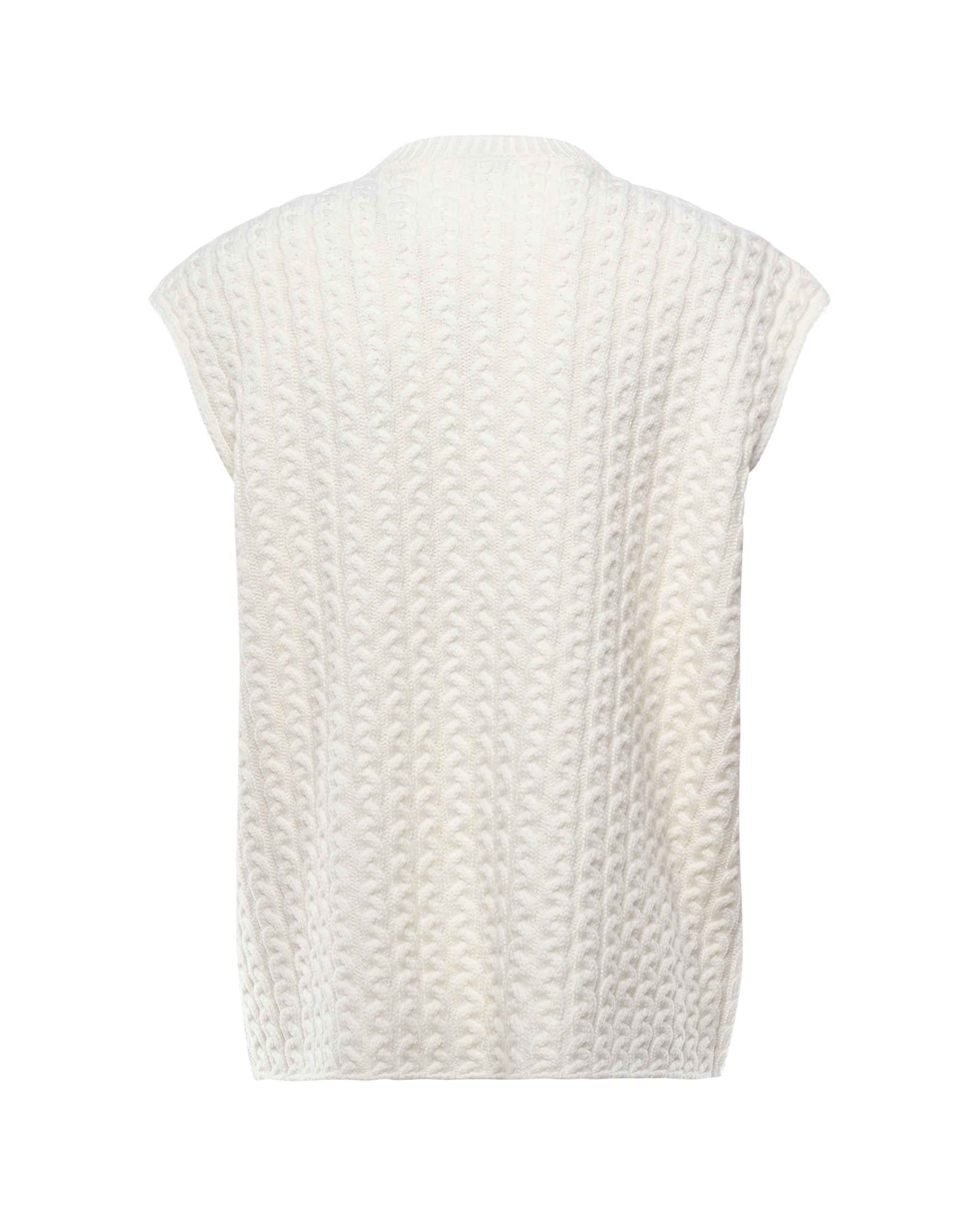 Gilet Anagram in lana<BR/> S359Y14KE4 2100 LOEWE