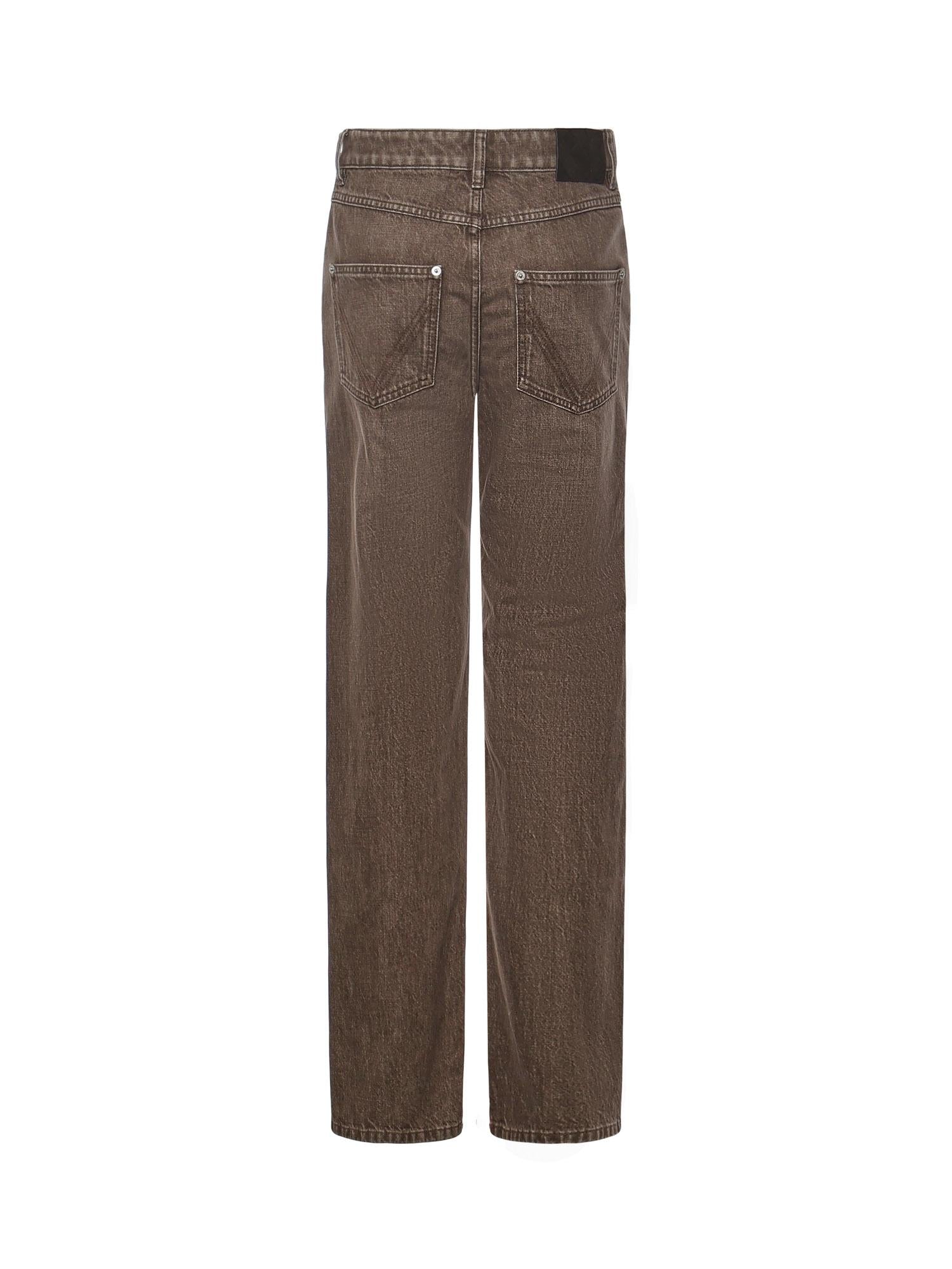 Jeans a gamba dritta in denim 841017 V4ZN02082 BOTTEGA VENETA