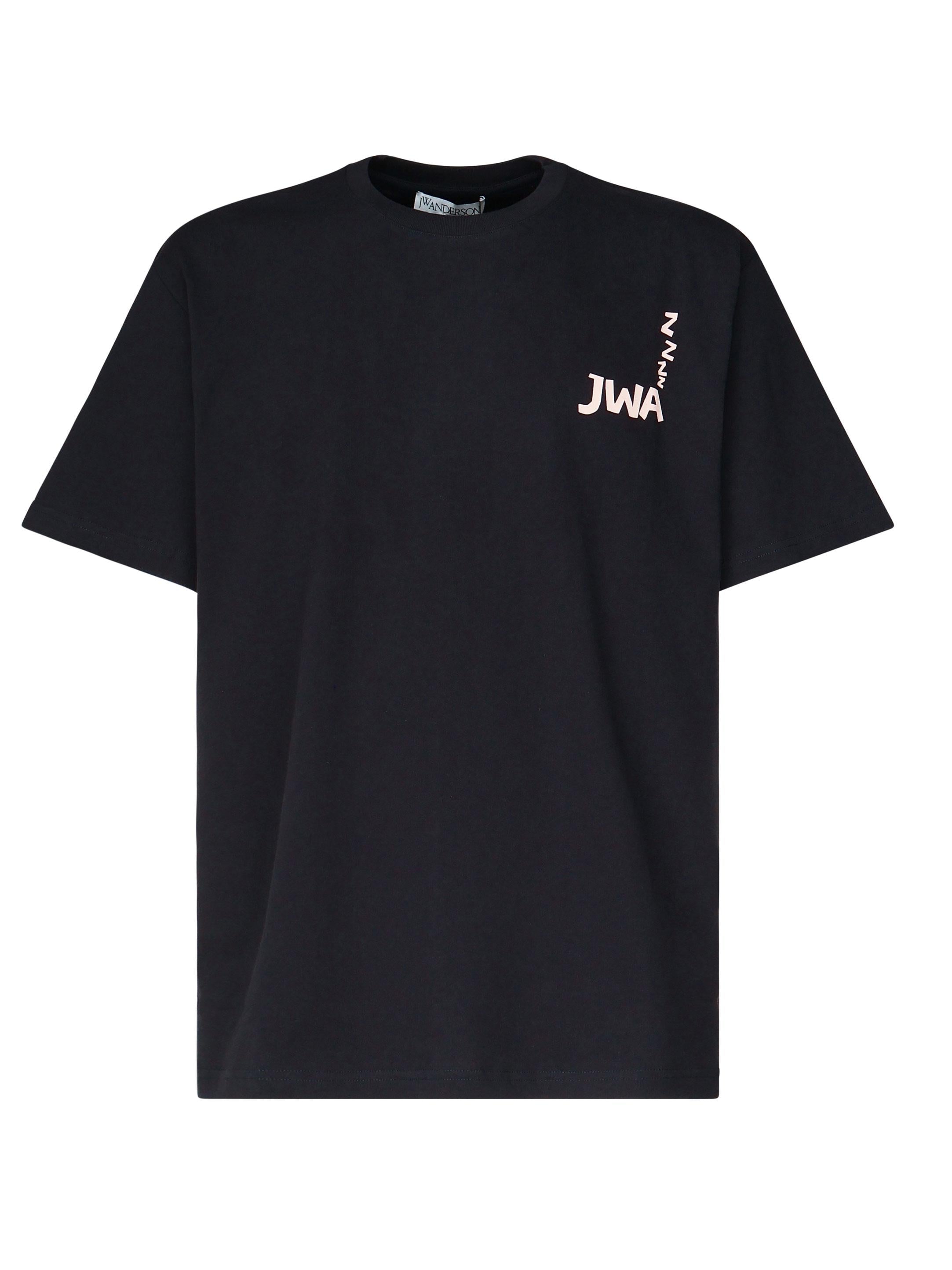 T-shirt con stampa sul retro JWA JT0270 PG1510898 JW ANDERSON