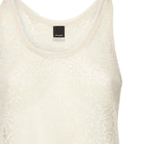 Canotta a rete con paillettes 104710 A2EXC03 PINKO