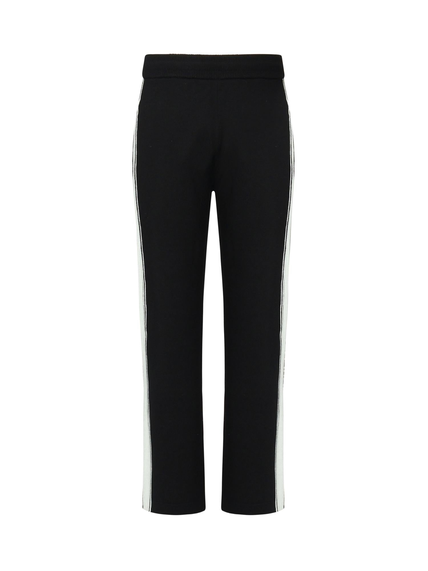 Pantaloni in lana con logo<BR/> MPF25KW101201 CASABLANCA