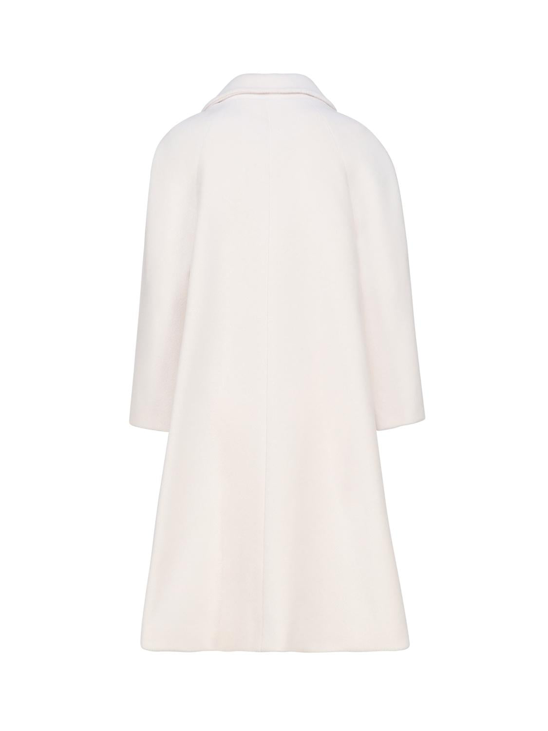 Cappotto monopetto in lana MDFW23830 -PANNA MARIUCCIA Milano