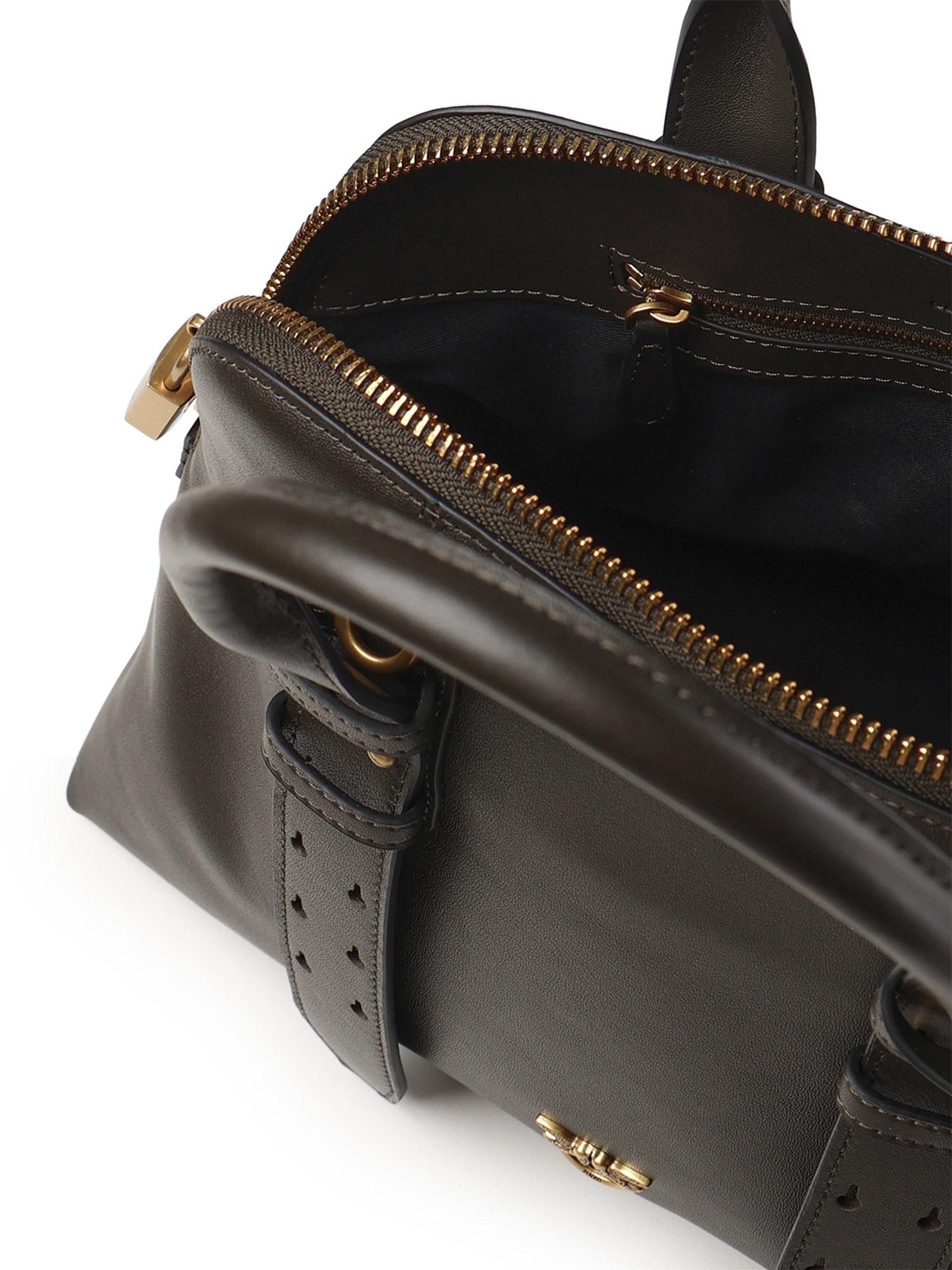 Borsa a mano media 'Escape Bag' in pelle<BR/> 105906 A0QOK35Q PINKO