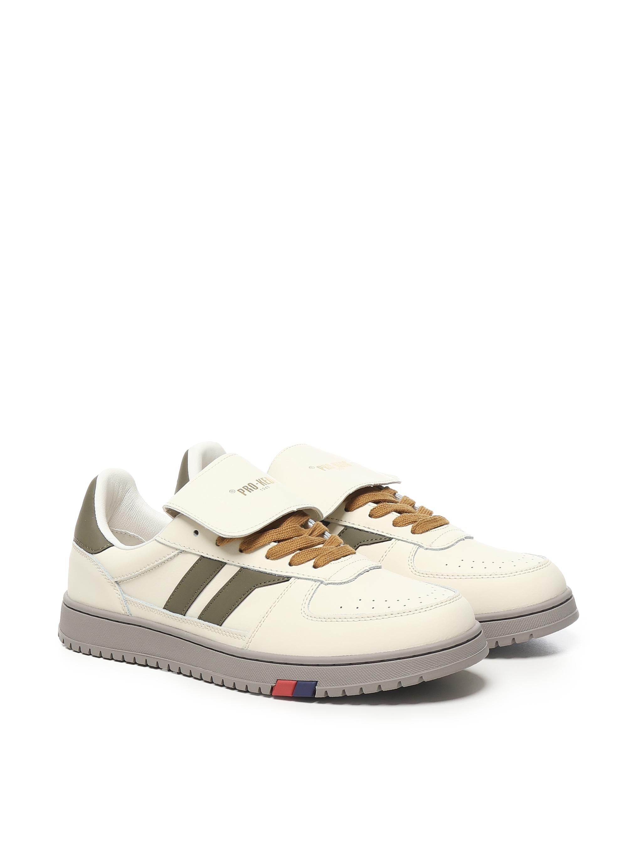 Sneakers Field King F225CLMLL01X813M CREMA/OLIVA MILITARE PRO-KEDS
