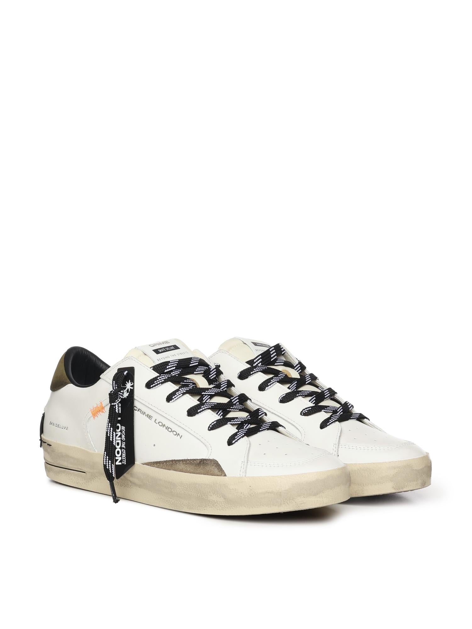 Sneakers Sk8 Deluxe 11109AA8 WHITE CRIME LONDON