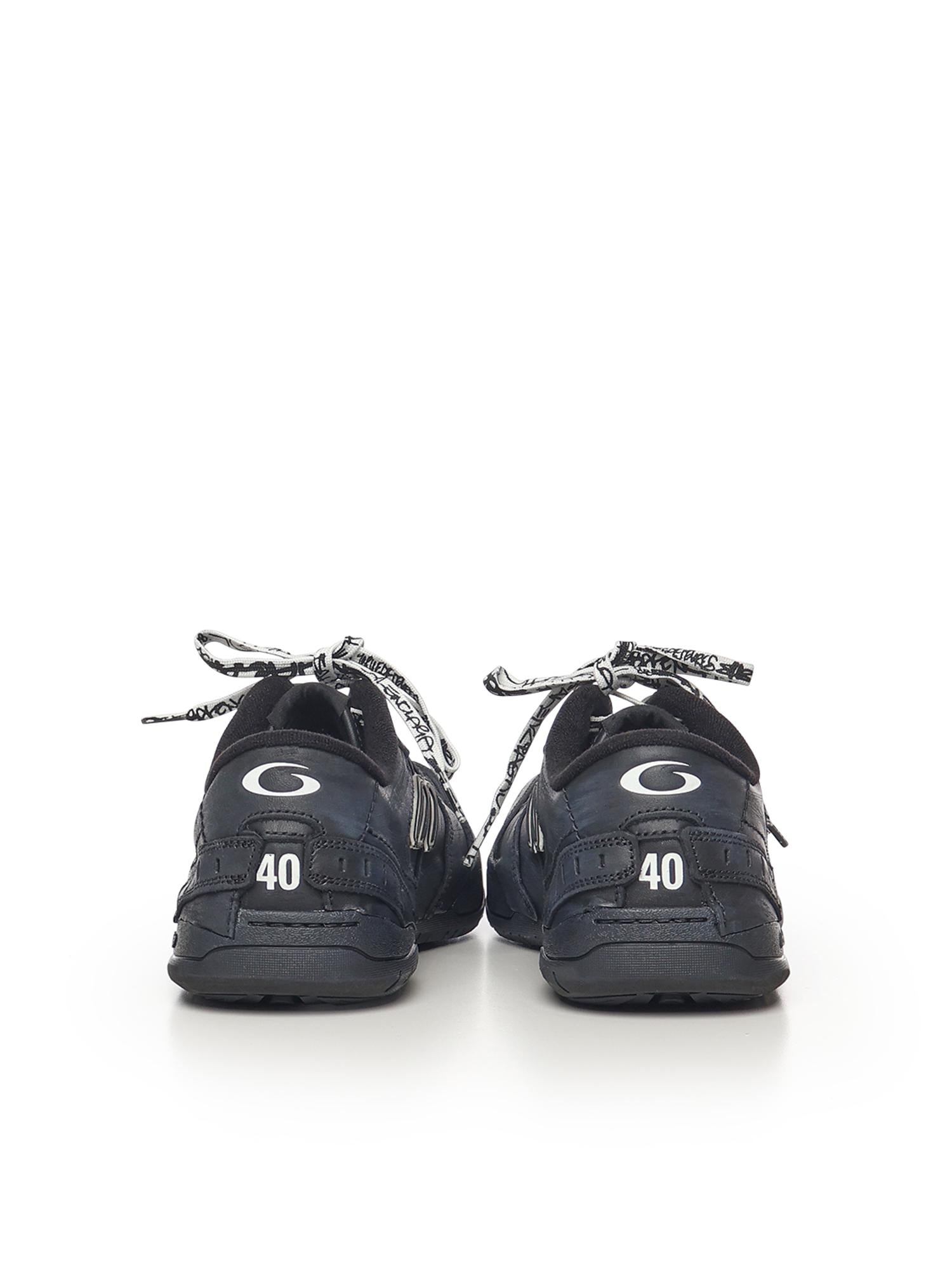 Sneaker Hamptons Worn-Out in pelle 841765 WCURB1000 BALENCIAGA