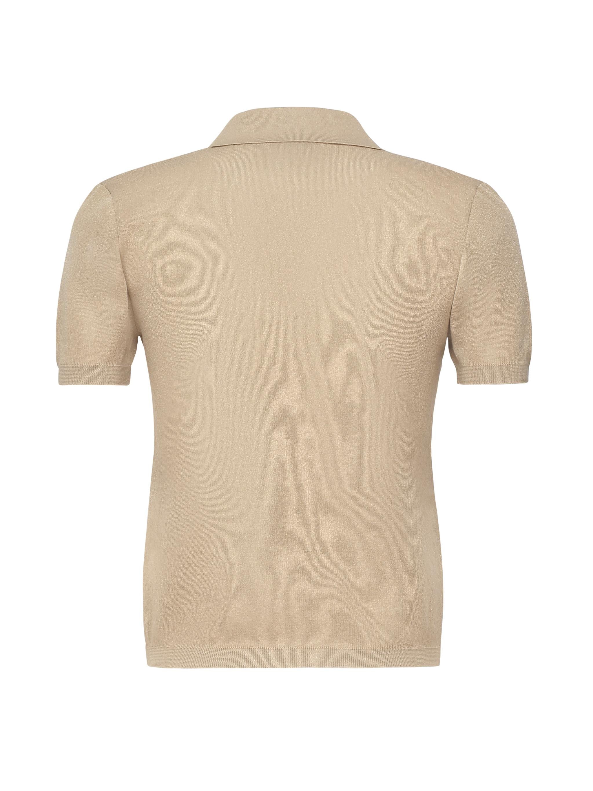 Polo in cotone con logo ricamato K10939A00004 M644024D MONCLER