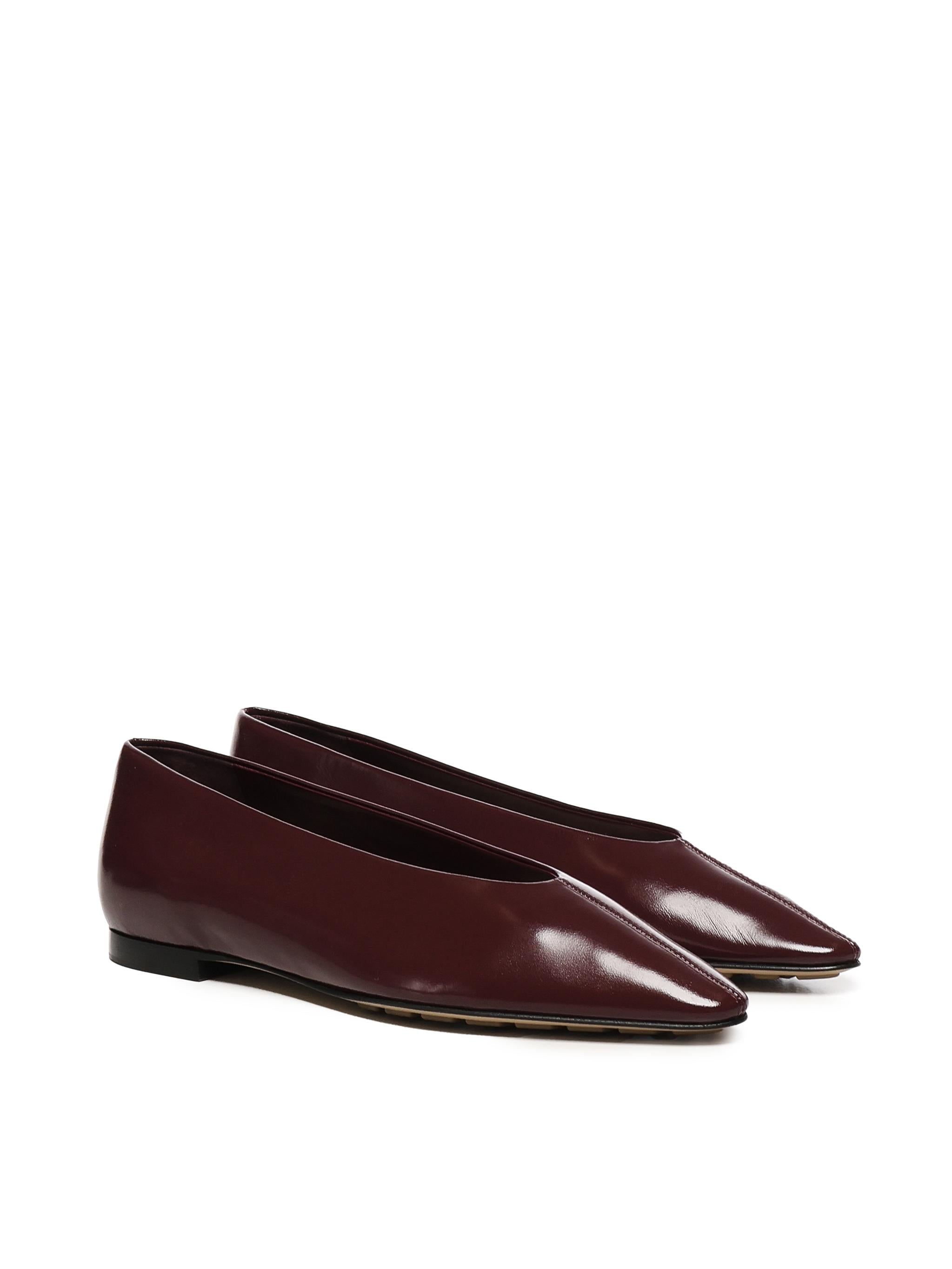 Ballerine Sofia in pelle di vitello lucida 827545 V3H902240 BOTTEGA VENETA